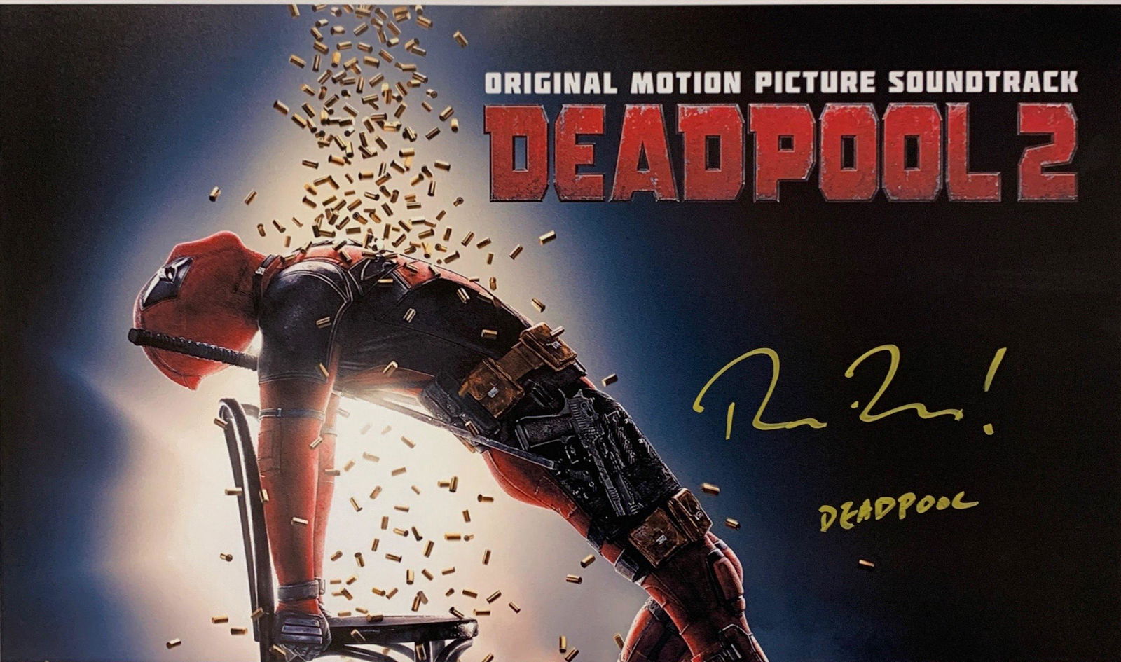 Ryan Reynolds Autograph Signed Deadpool Poster (1 of 1)