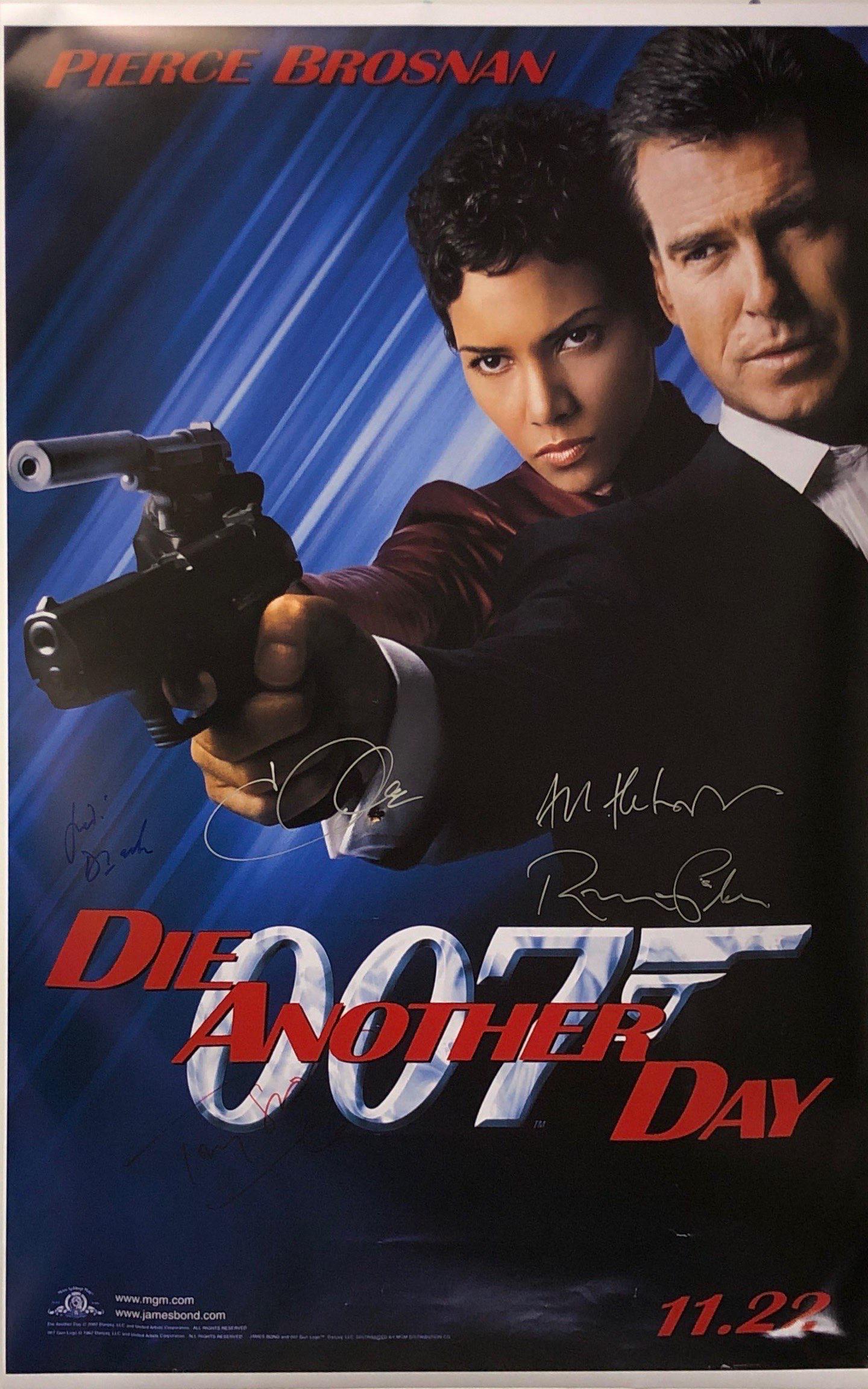 Pierce Brosnan Autograph Signed James Bond 007 Die (1 of 1)