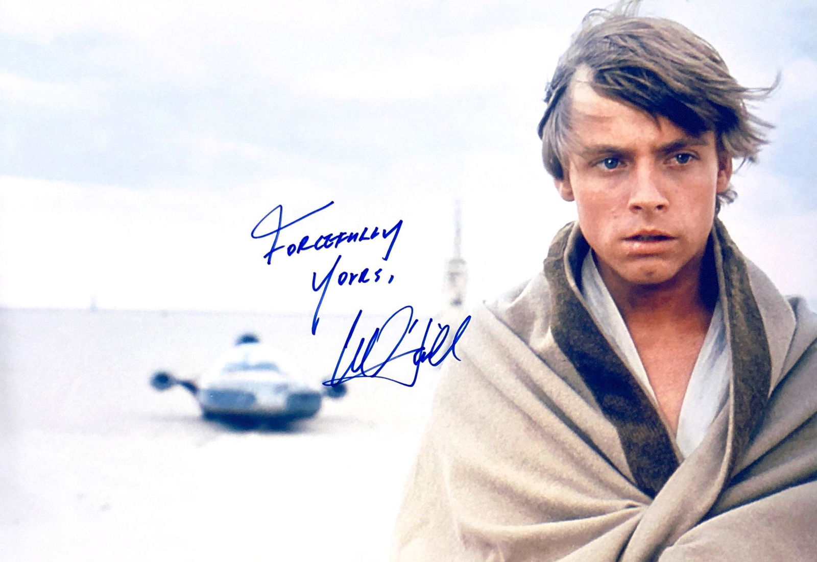 Autograph Signed Star Wars Mark Hamill Photo (1 of 1)
