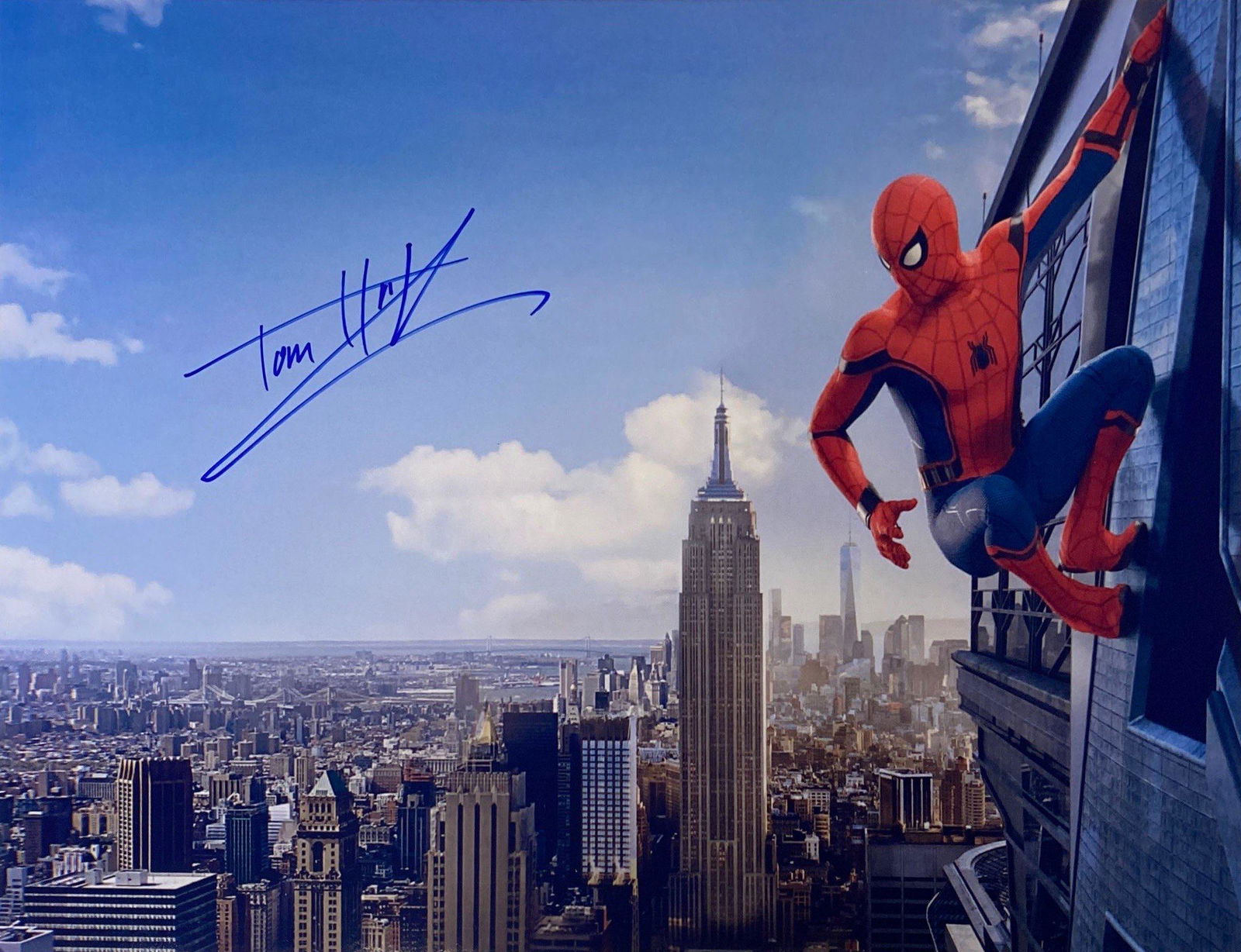 Autograph Signed Spiderman Tom Holland Photo (1 of 1)