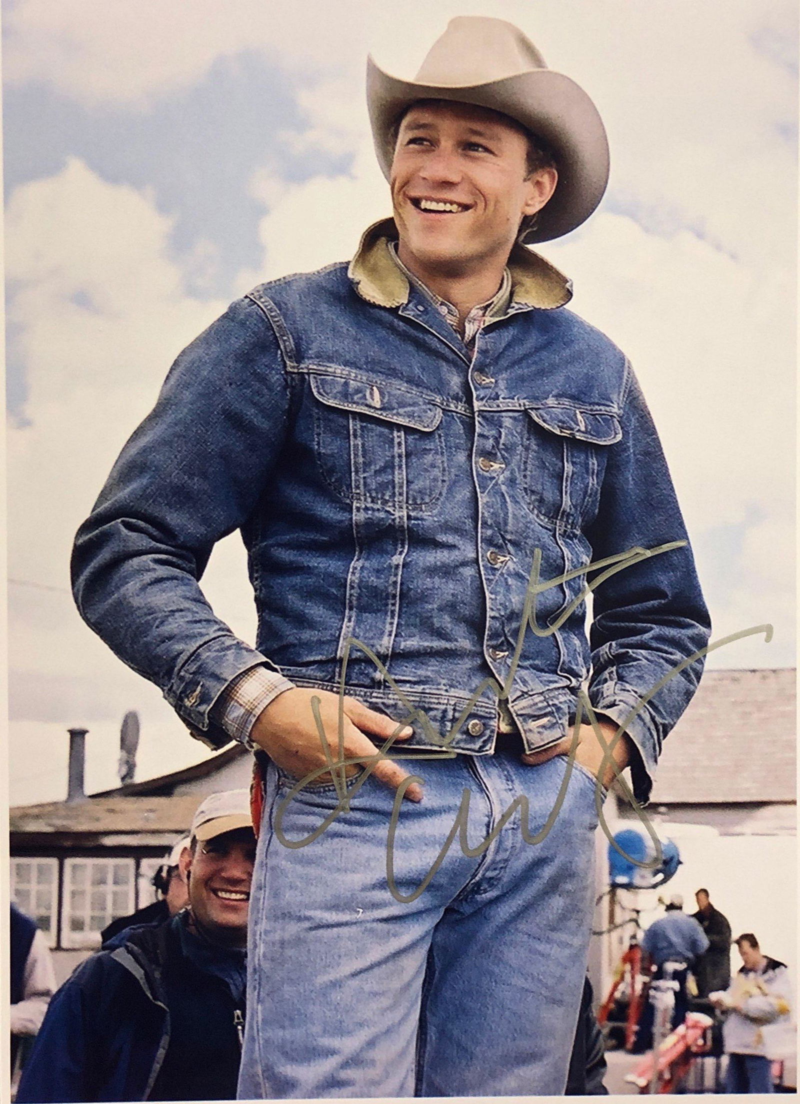 Brokeback Mountain Heath Ledger Signed Photo (1 of 1)