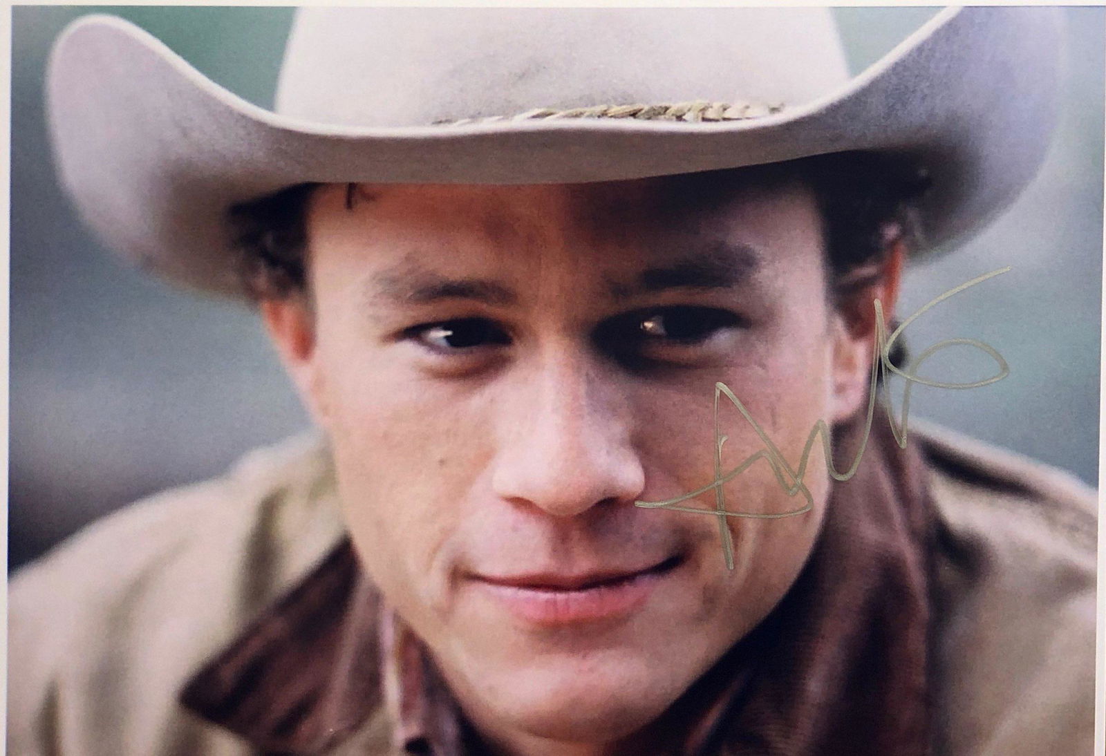 Brokeback Mountain Heath Ledger Signed Photo (1 of 1)