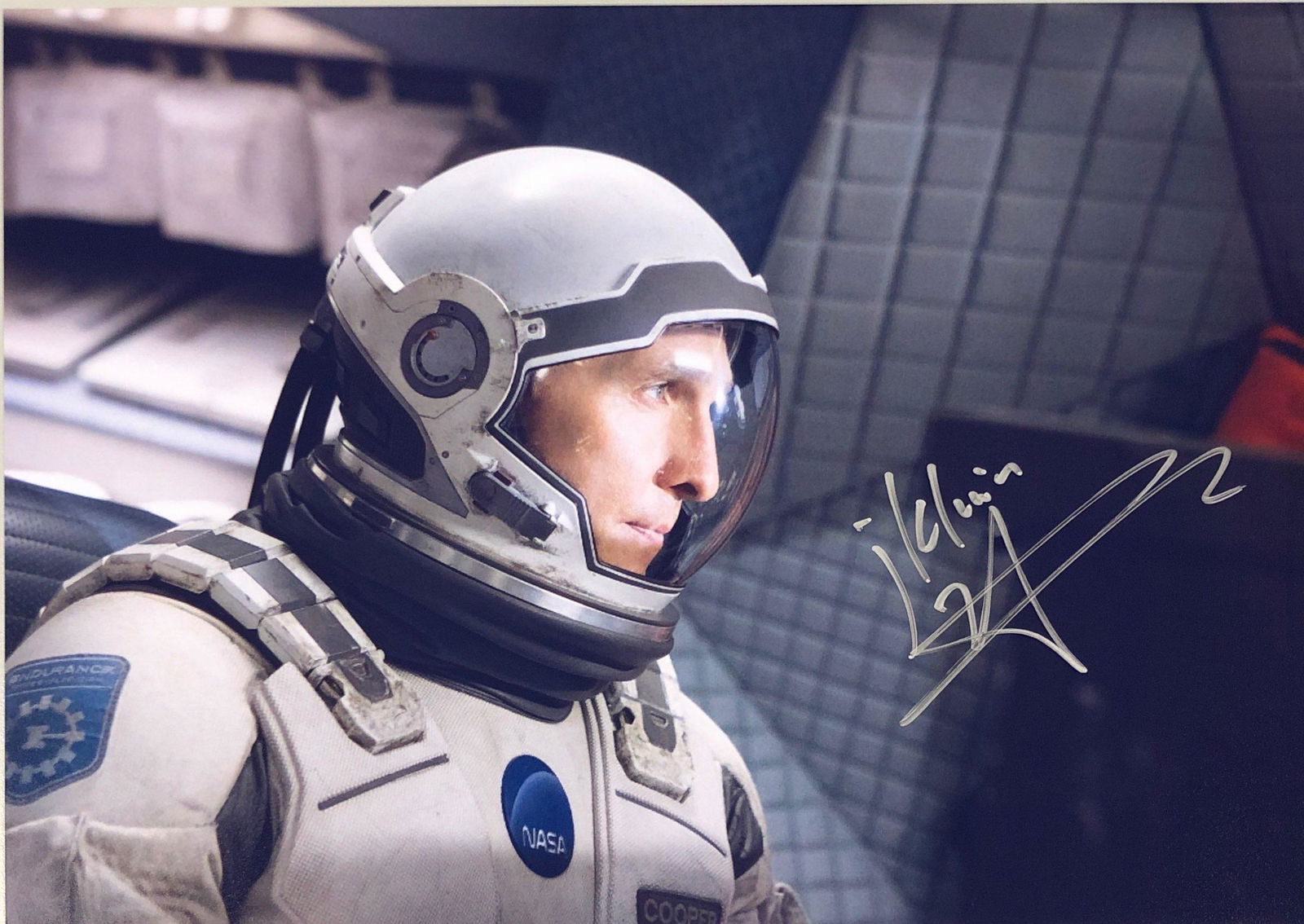 Interstellar Matthew McConaughey Signed Photo (1 of 1)