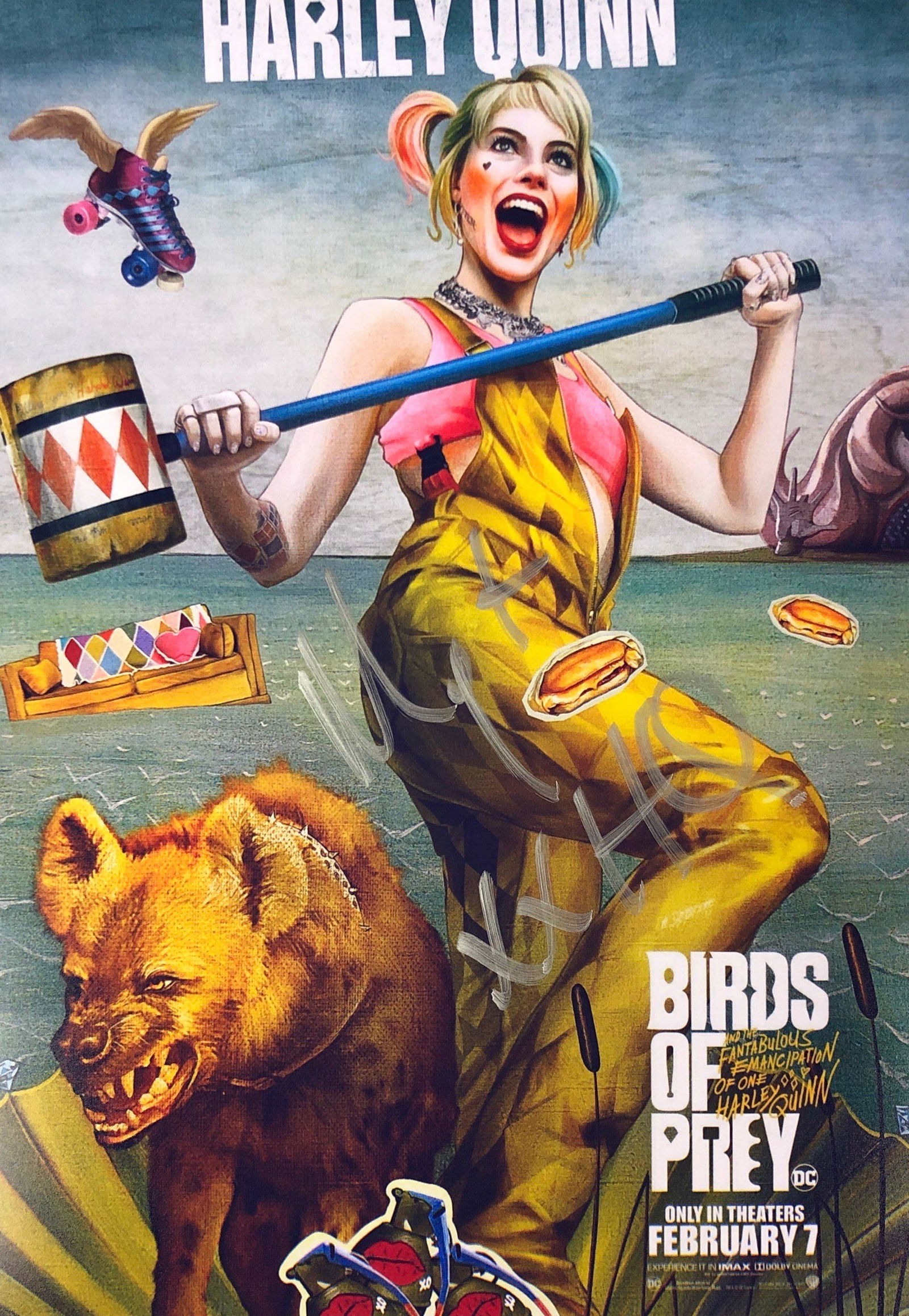 Bird of Prey Margot Robbie Signed Photo (1 of 1)