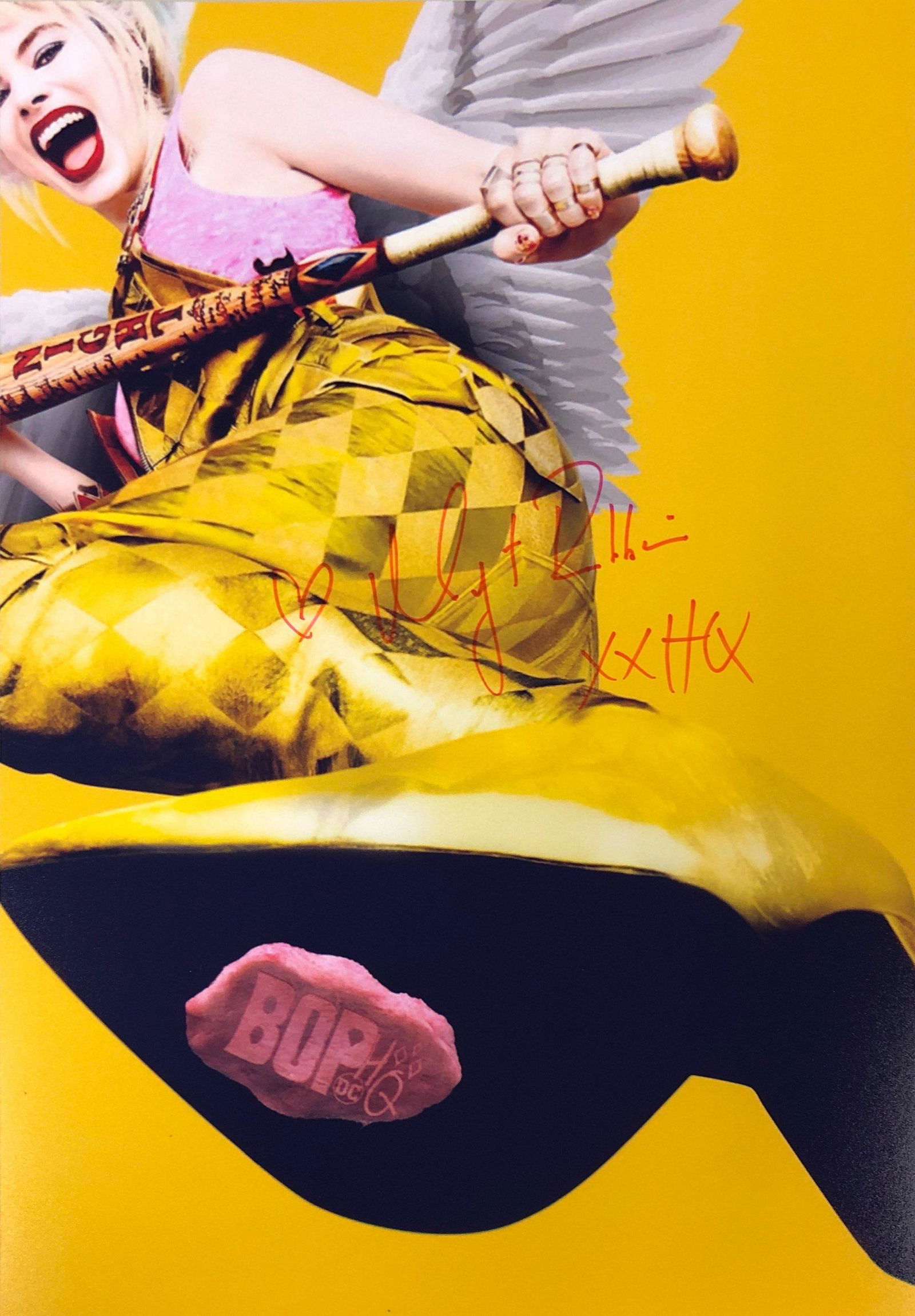 Bird of Prey Margot Robbie Signed Photo (1 of 1)