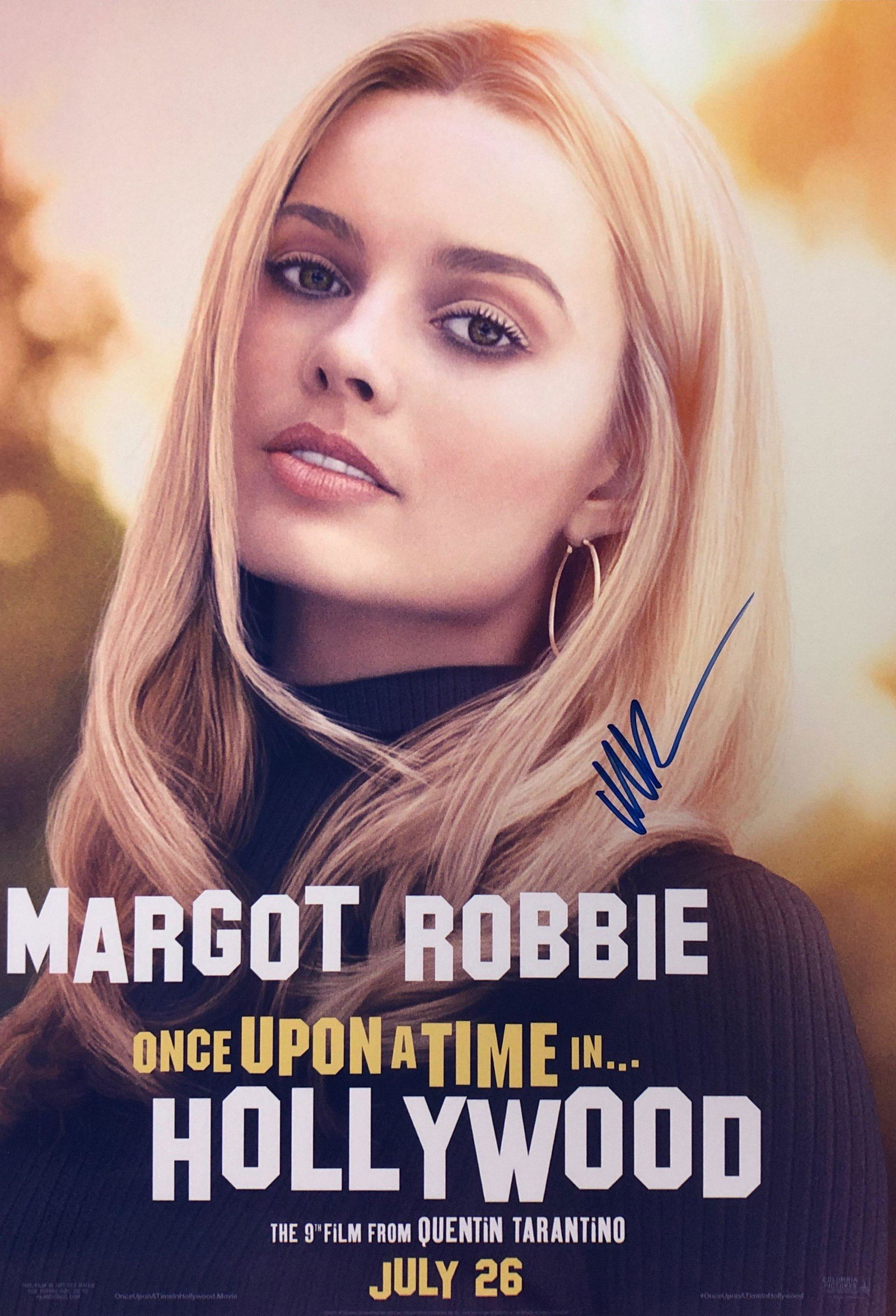 Once Upon A Time in Hollywood Signed Photo (1 of 1)
