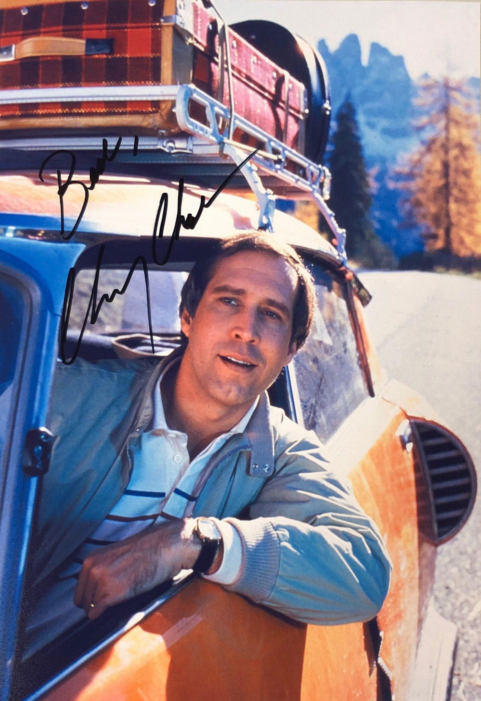 Chevy Chase Signed Photo (1 of 1)