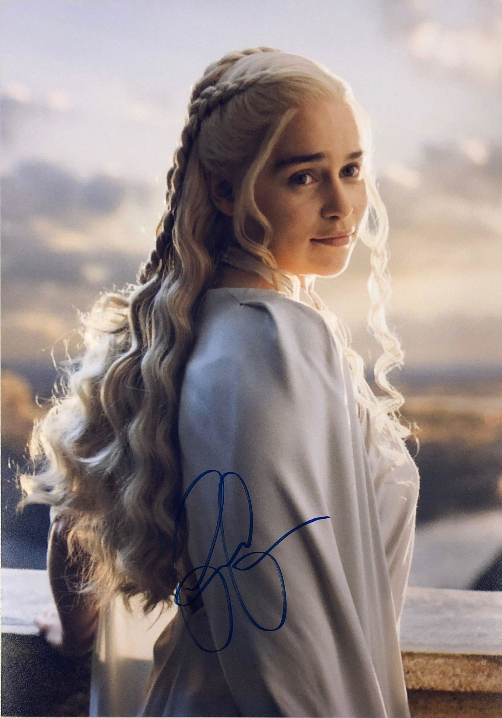 Game of Thrones Emilia Clarke Signed Photo (1 of 1)