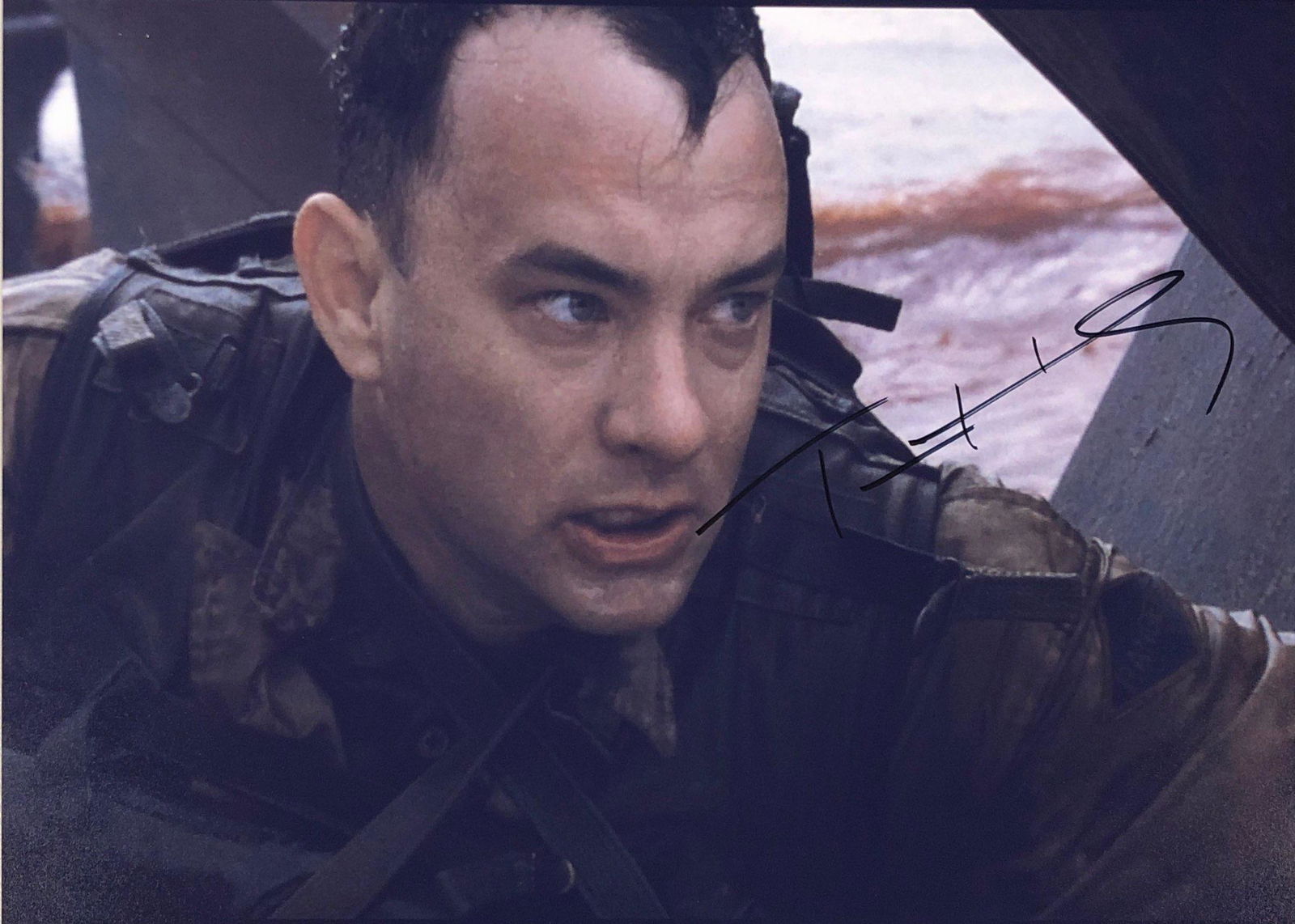 Saving Private Ryan Tom Hanks Signed Photo (1 of 1)