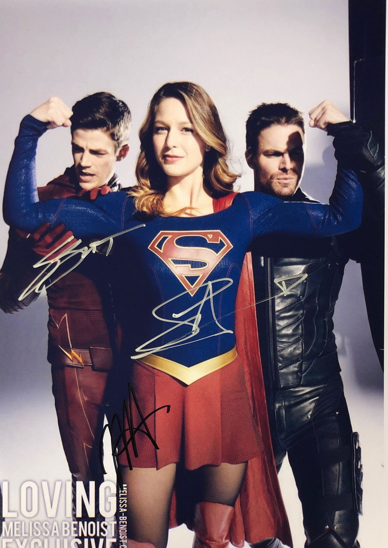 Supergirl Melissa Benoist Signed Photo (1 of 1)