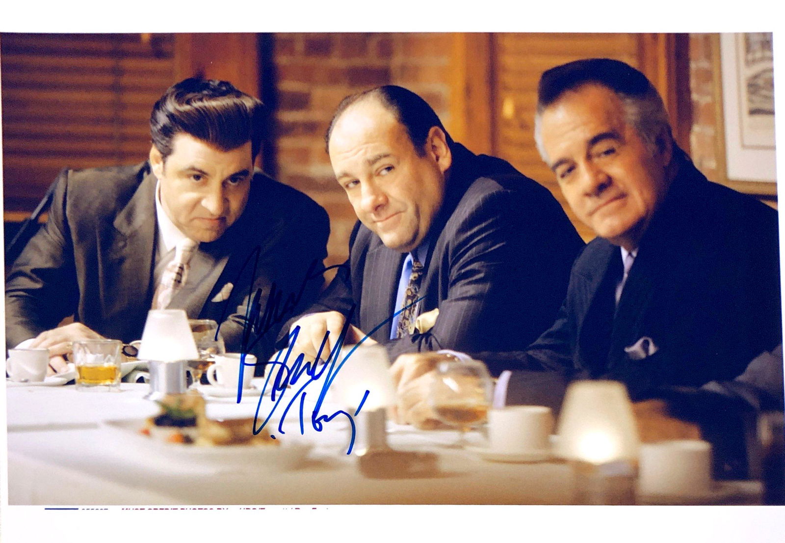 James Gandolfini Autograph Signed Sopranos Photo (1 of 1)