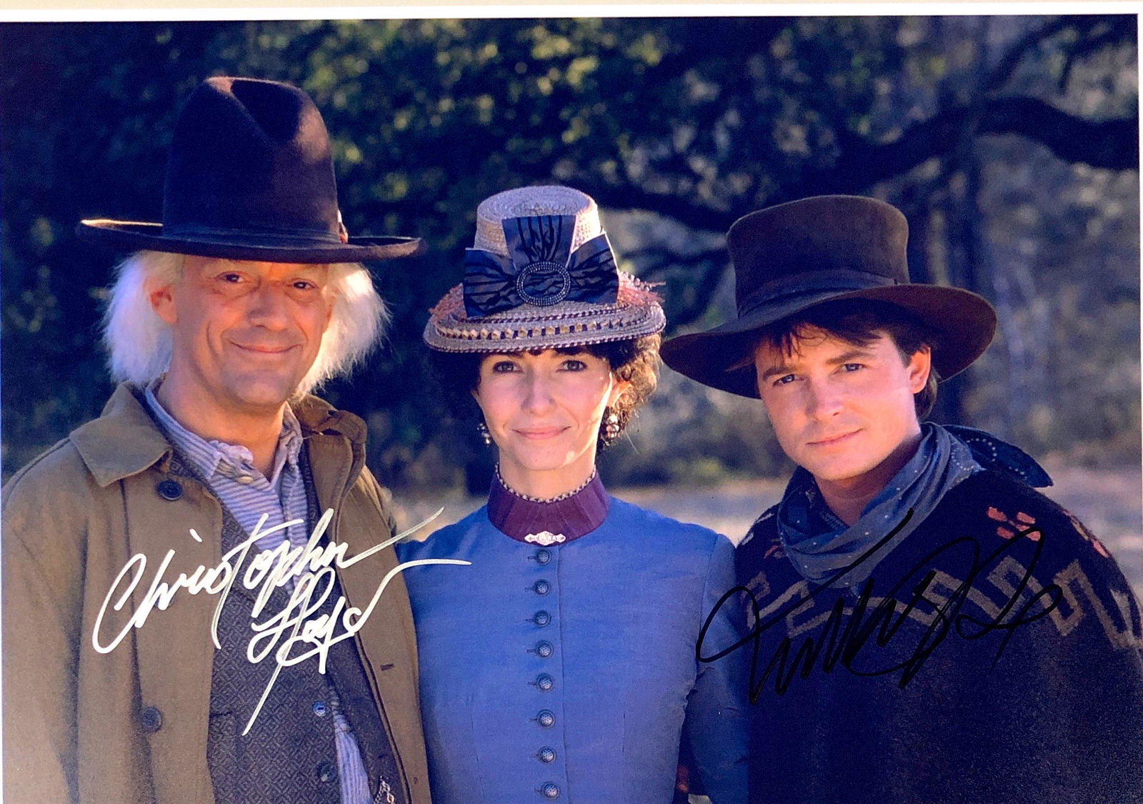 Christopher Lloyd Autograph Signed Back to Future Photo (1 of 1)