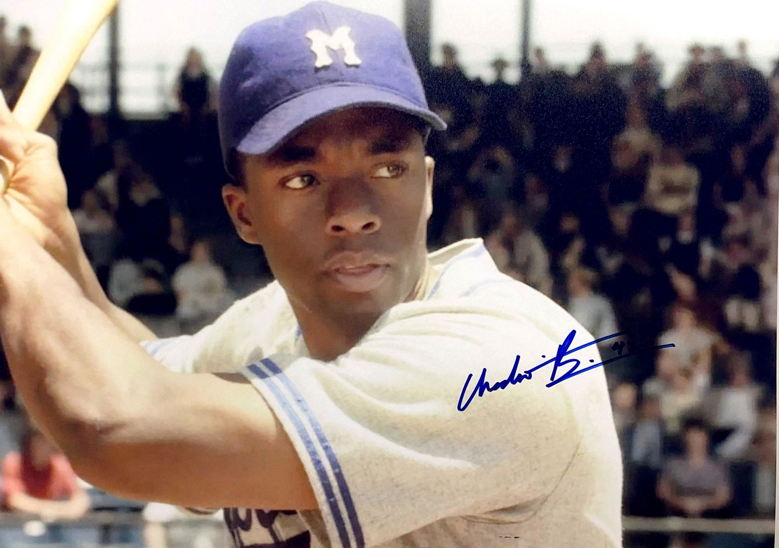 Chadwick Boseman Autograph Signed 42 Photo (1 of 1)