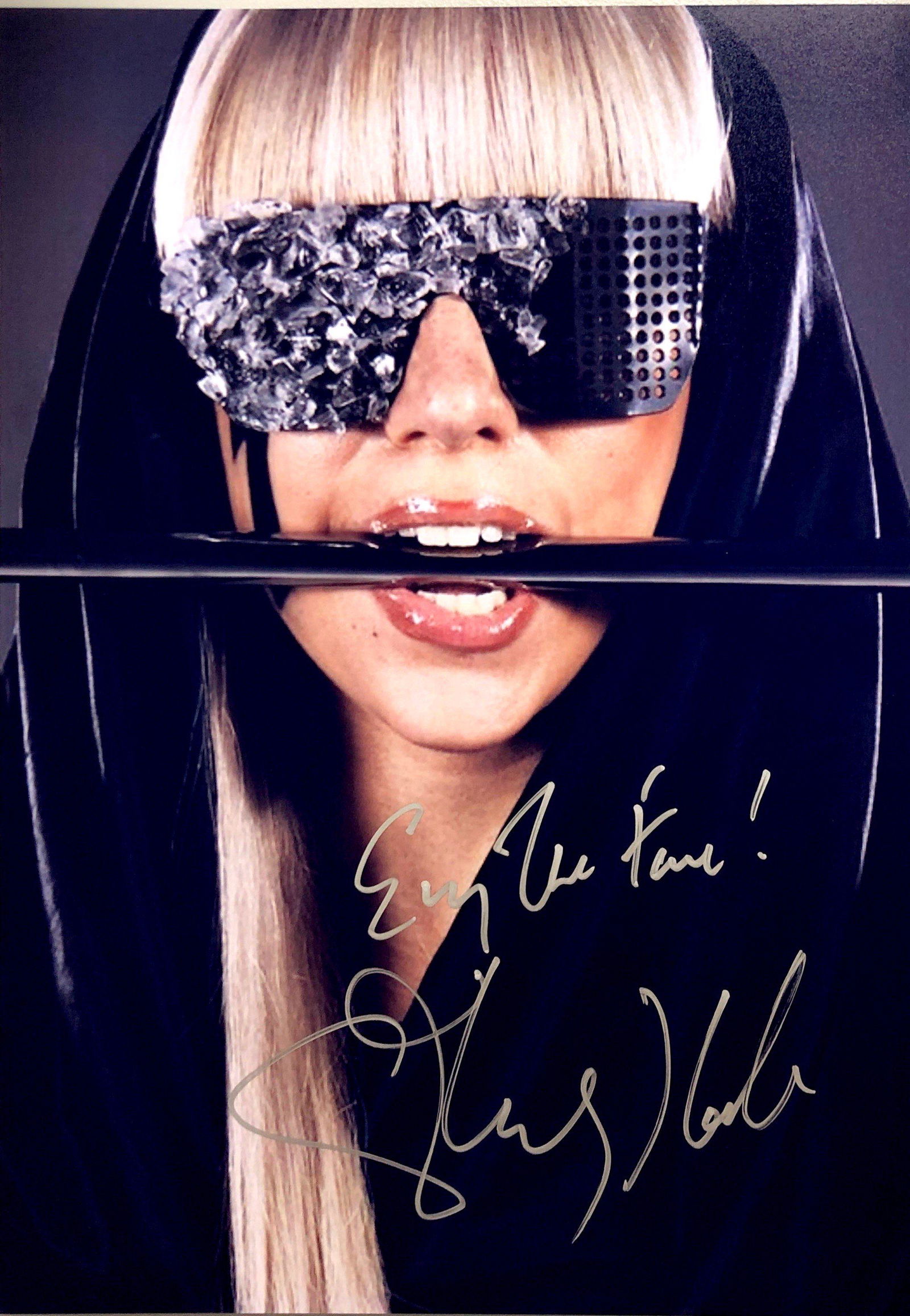 Lady Gaga Autograph Signed Photo (1 of 1)