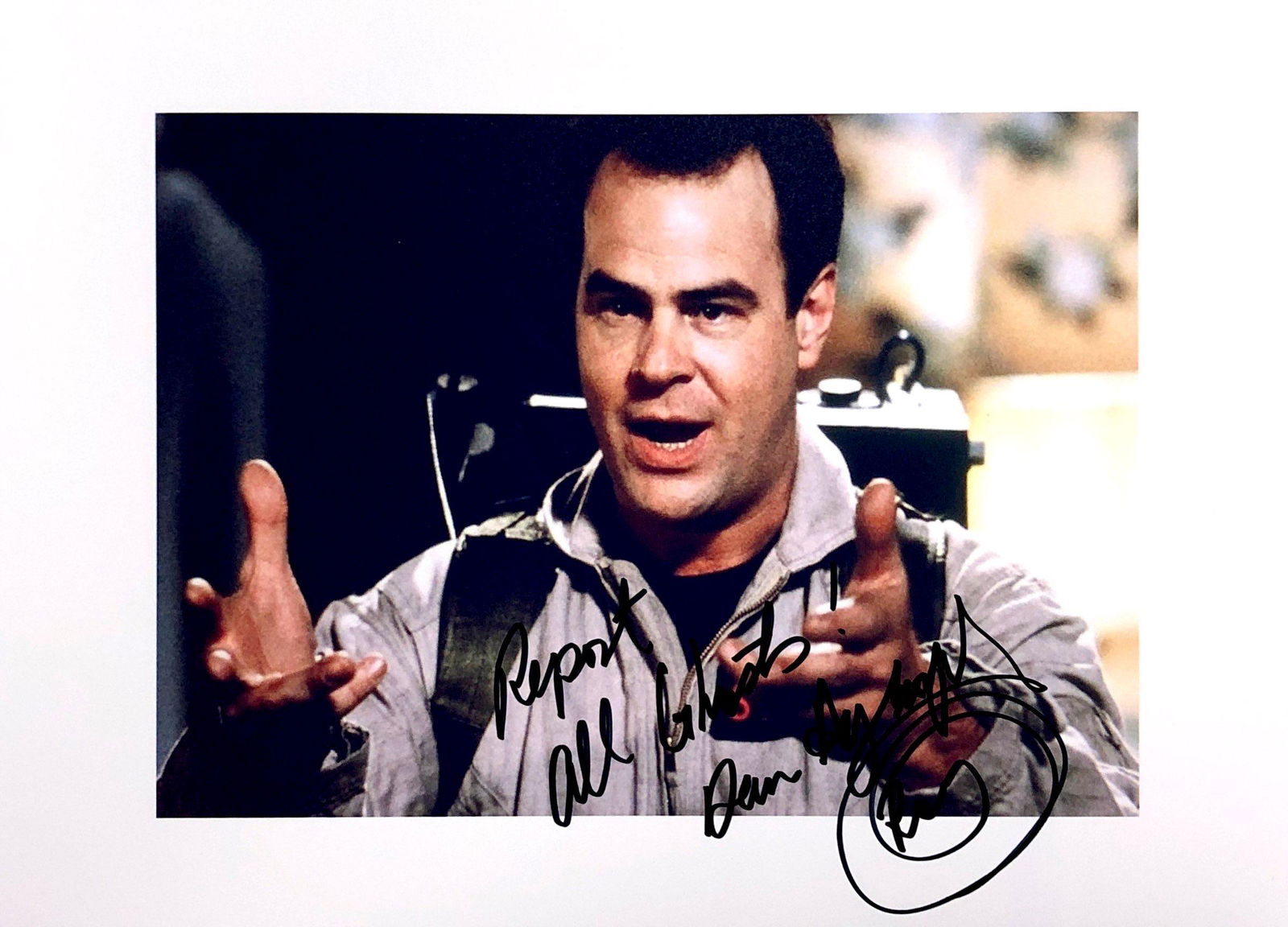 Dan Aykroyd Autograph Signed Ghostbusters Photo (1 of 1)