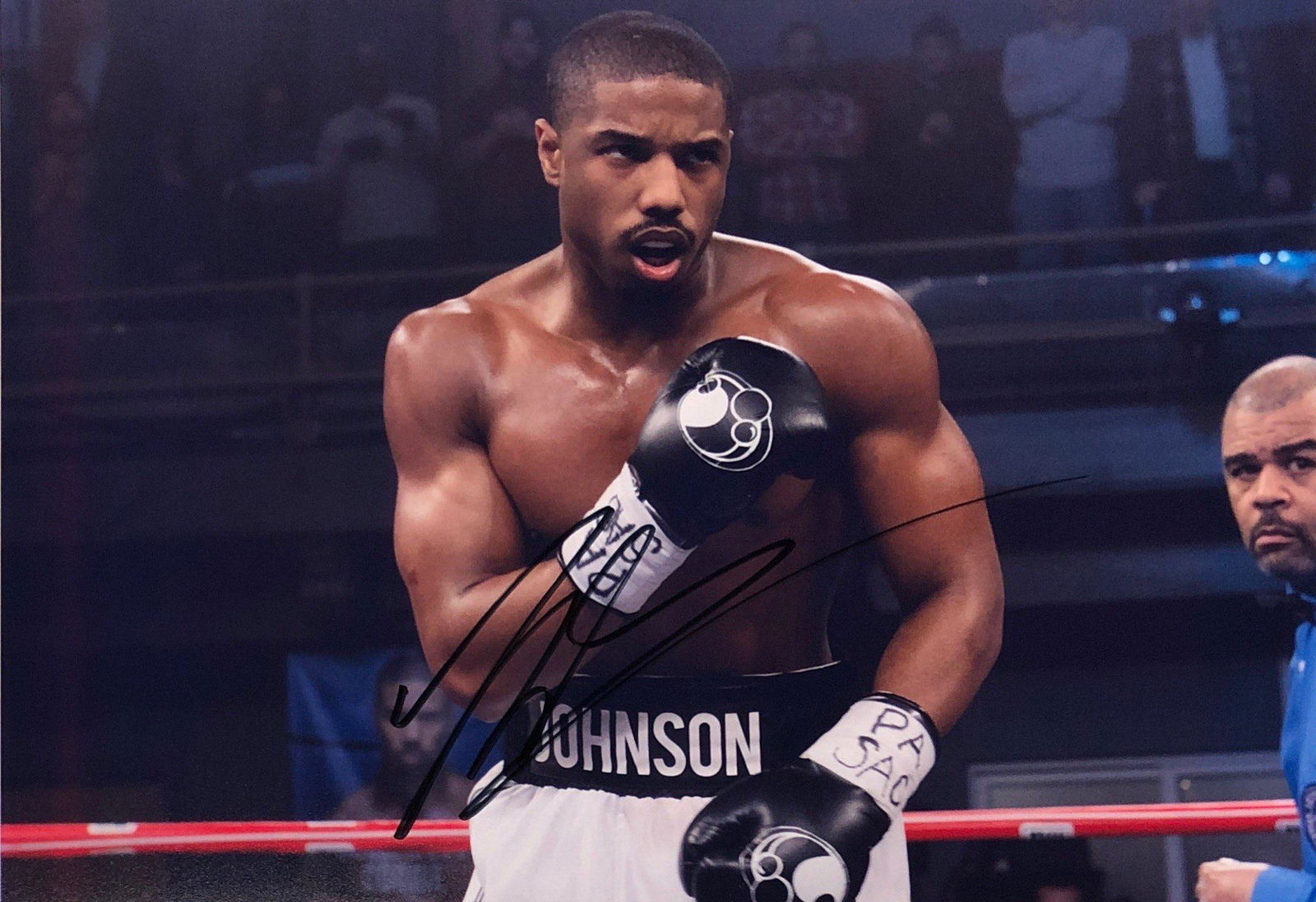 Michael B Jordan Autograph Signed Creed Photo (1 of 1)