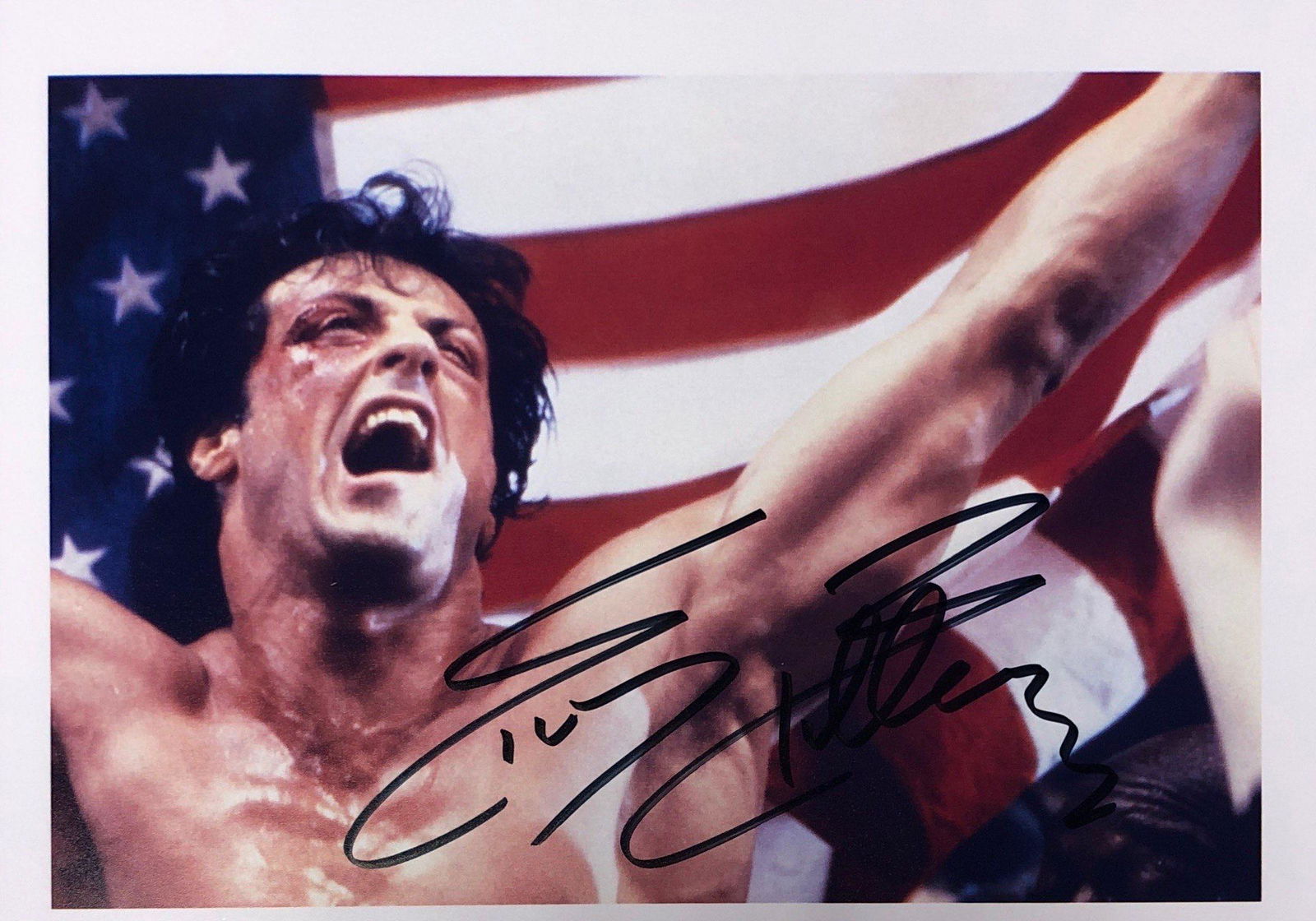 Sylvester Stallone Autograph Signed Rocky Photo (1 of 1)