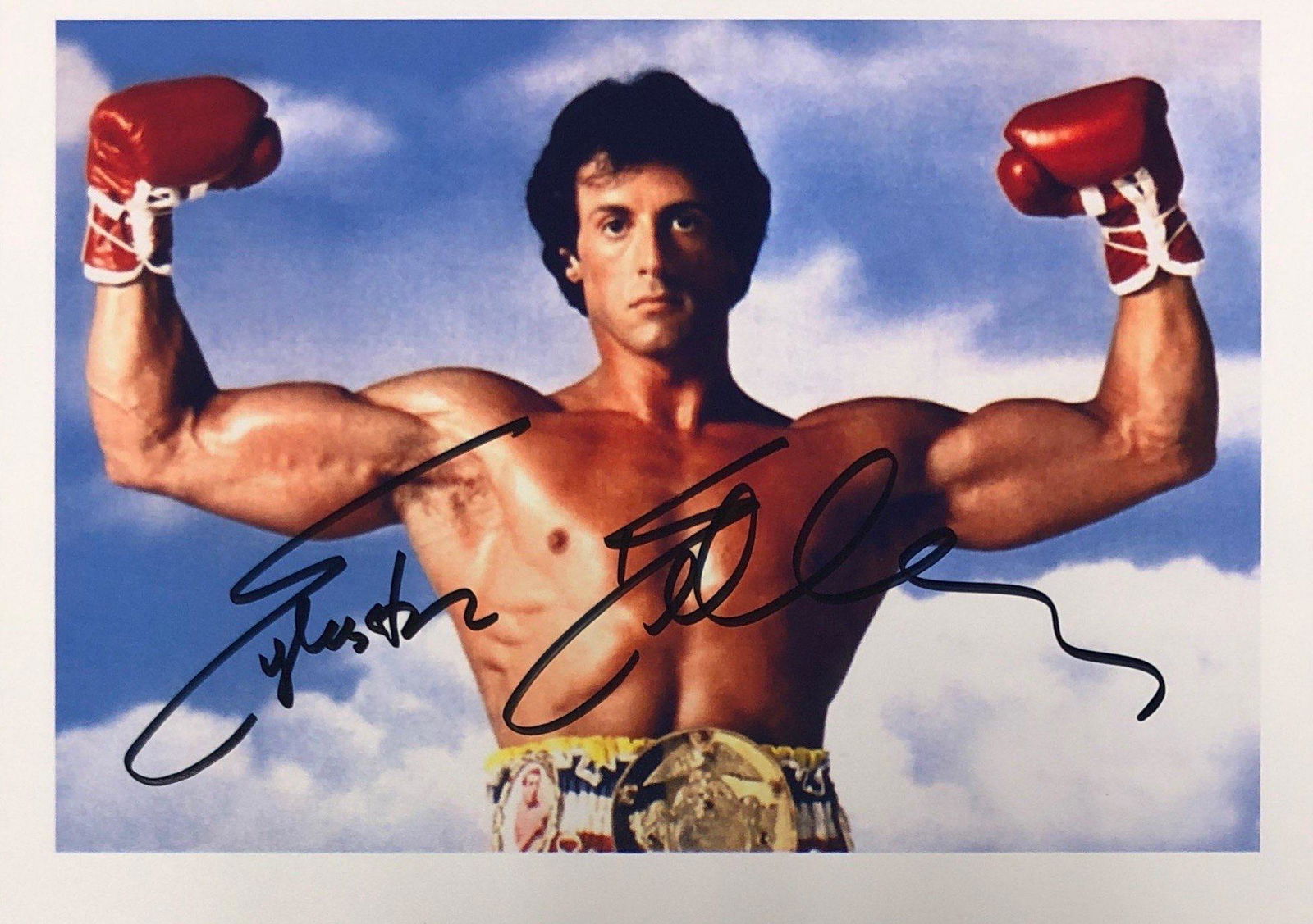 Sylvester Stallone Autograph Signed Rocky Photo (1 of 1)