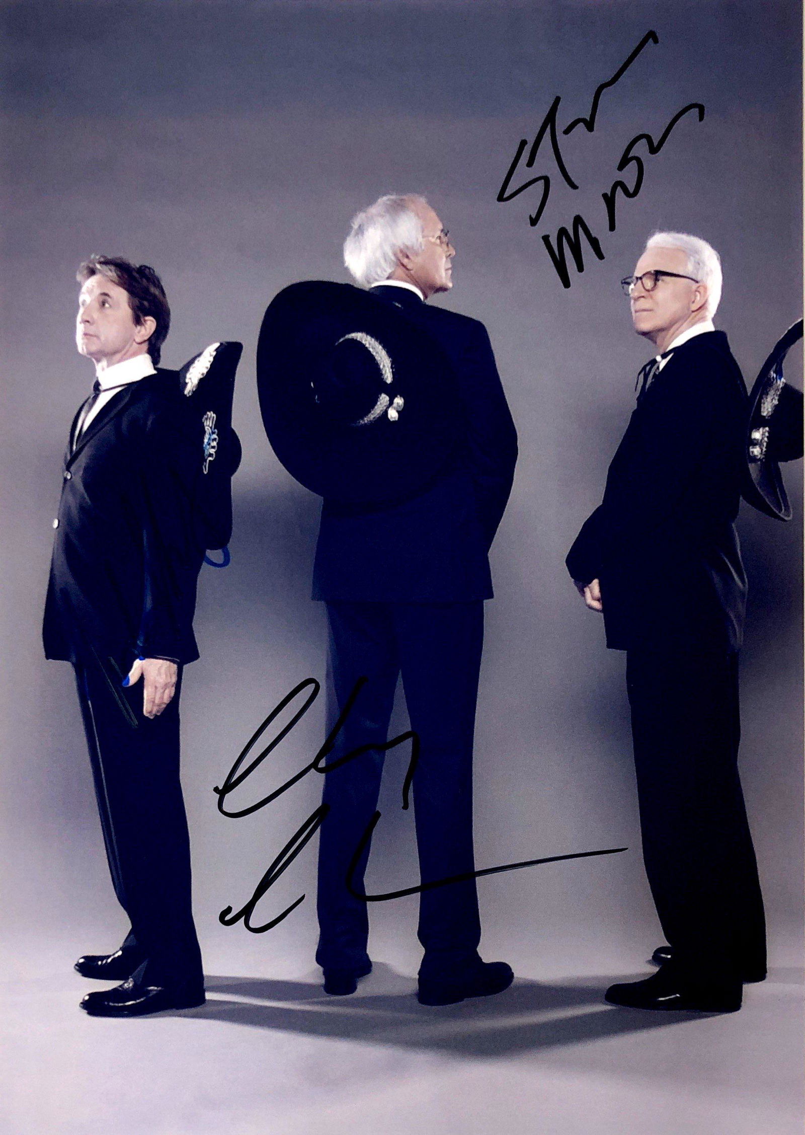 Steve Martin Autograph Signed 3 Amigo Photo (1 of 1)