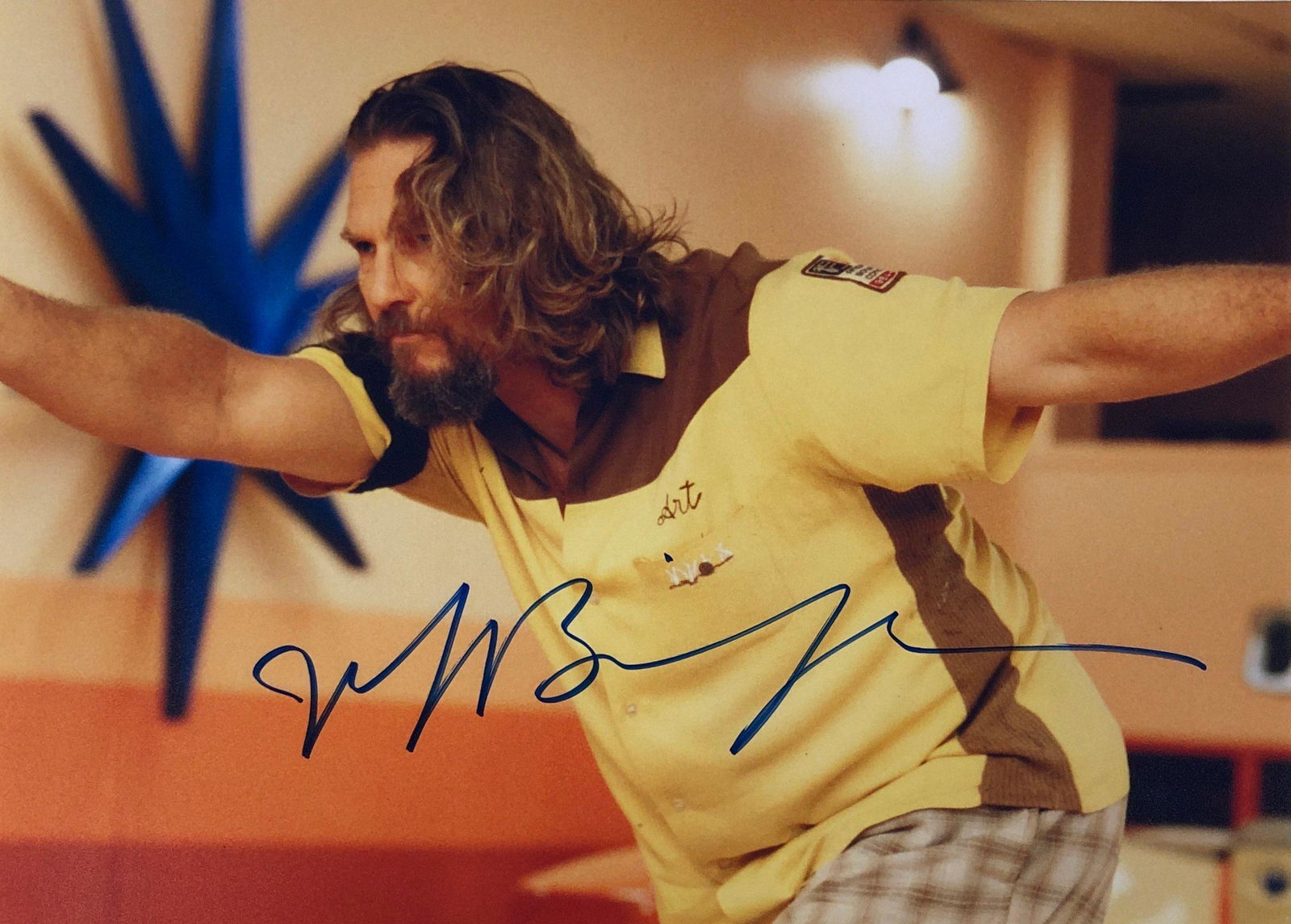 Big Lebowski Jeff Bridges Photo Autographed Signed (1 of 1)