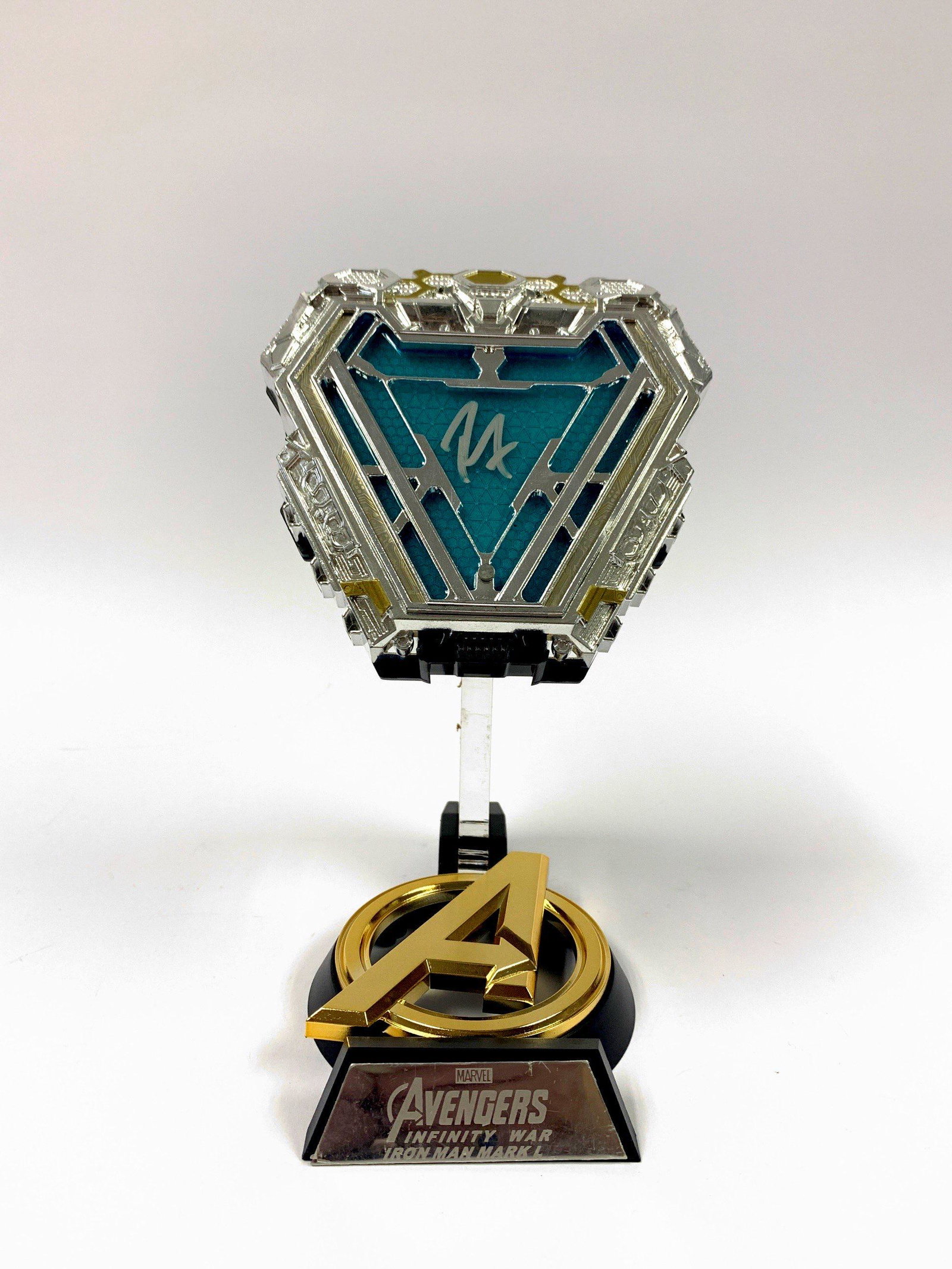 Autograph Signed Iron Man Chest Light Robert Downey Jr (1 of 3)