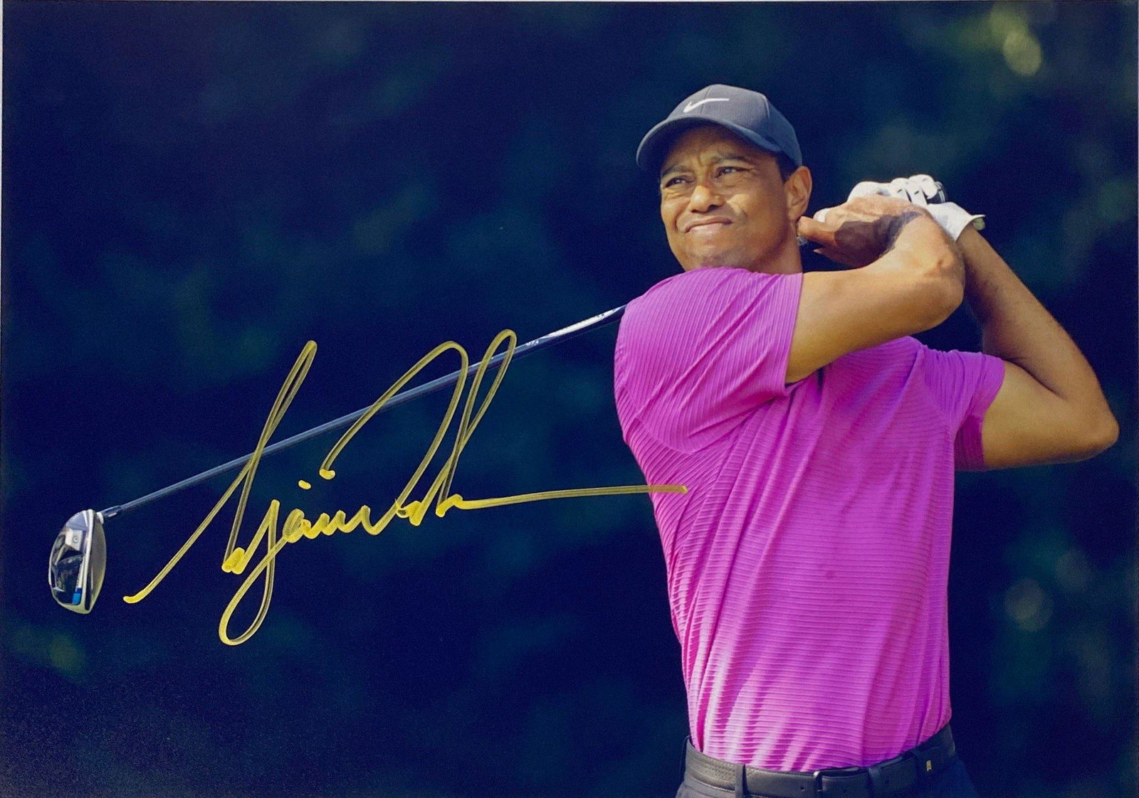 Autograph Signed Autographed Golf Tiger Woods Photo (1 of 1)