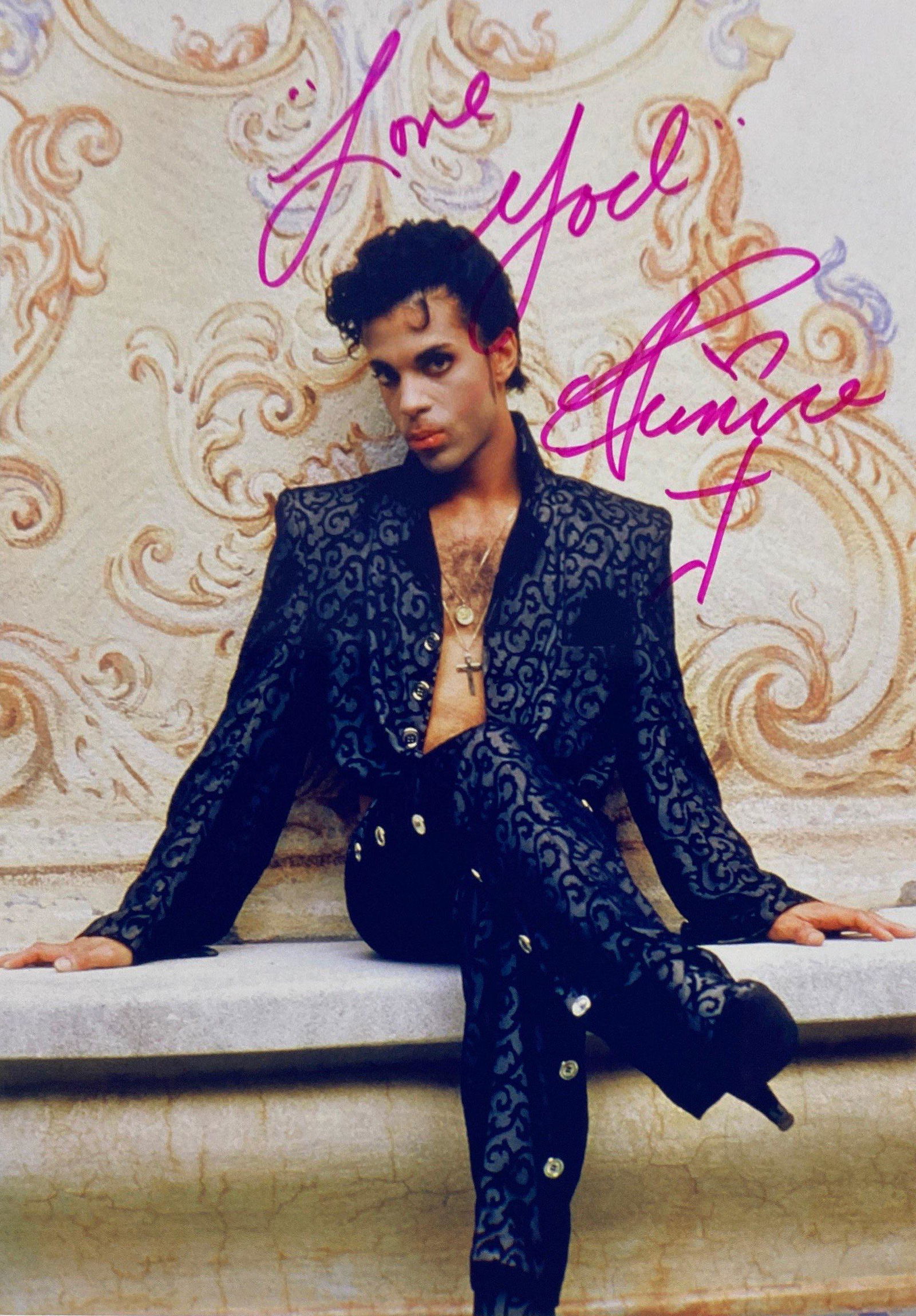 Autograph Signed Autographed Prince Photo (1 of 1)