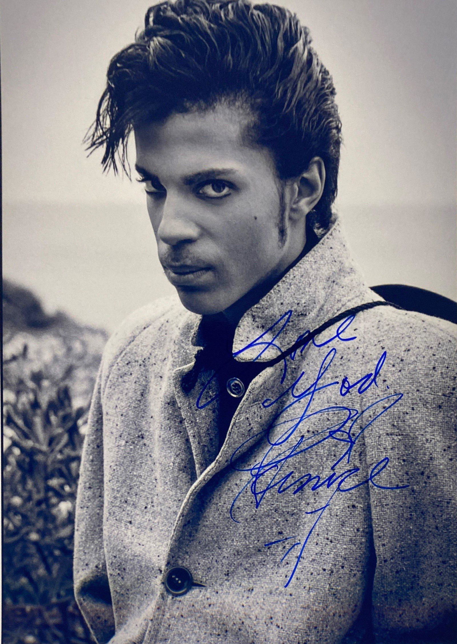 Autograph Signed Autographed Prince Photo (1 of 1)