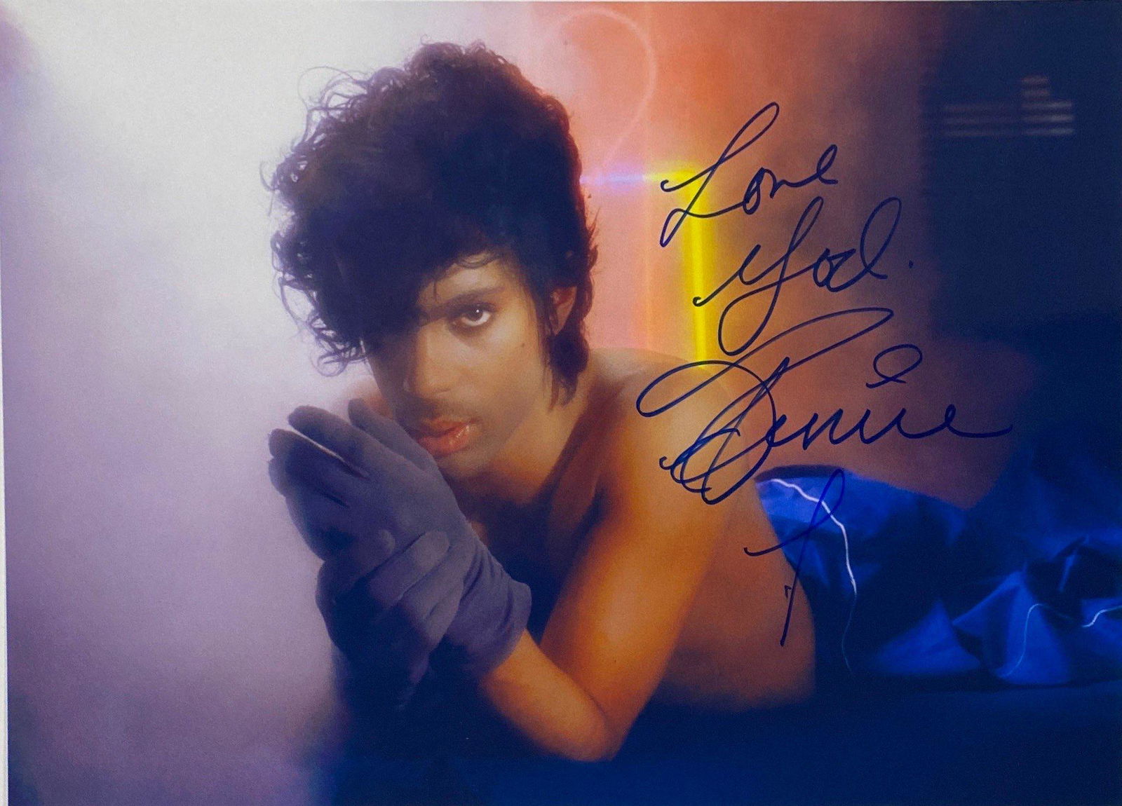 Autograph Signed Autographed Prince Photo (1 of 1)