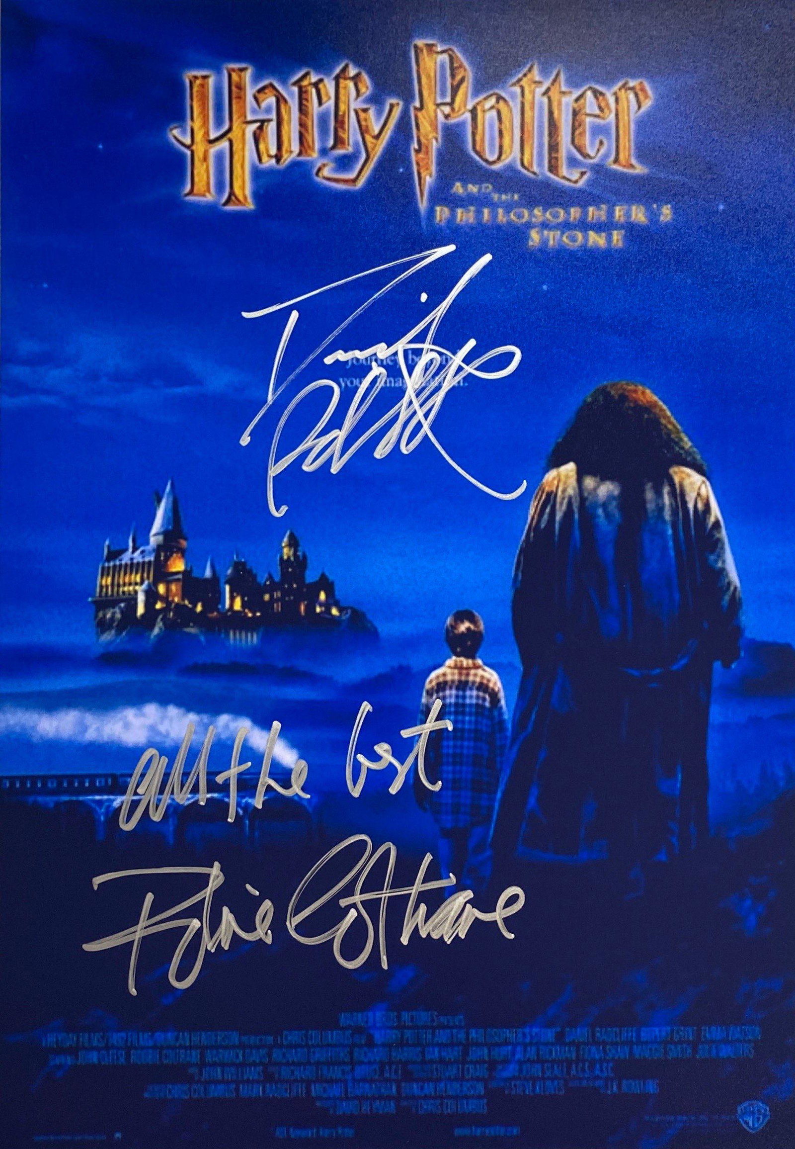 Autograph Signed Harry Potter Philosopher Stone Photo (1 of 1)