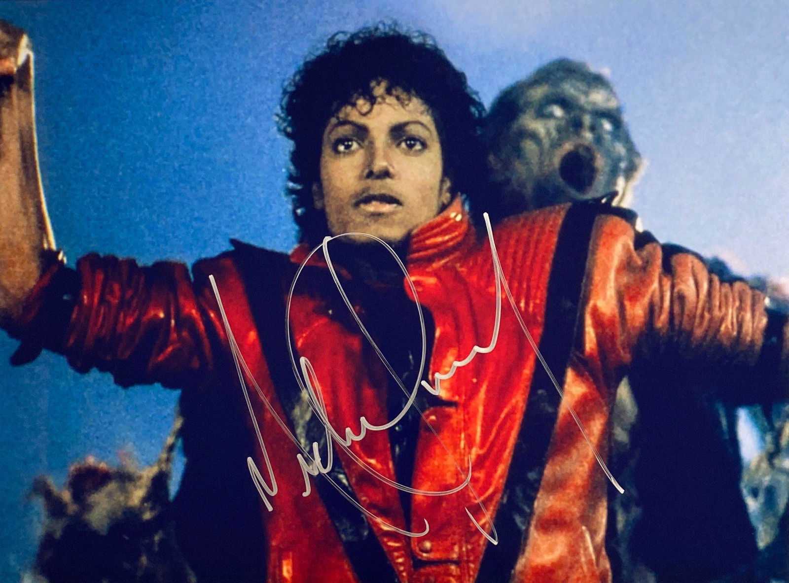 Autograph Signed Michael Jackson Photo (1 of 1)