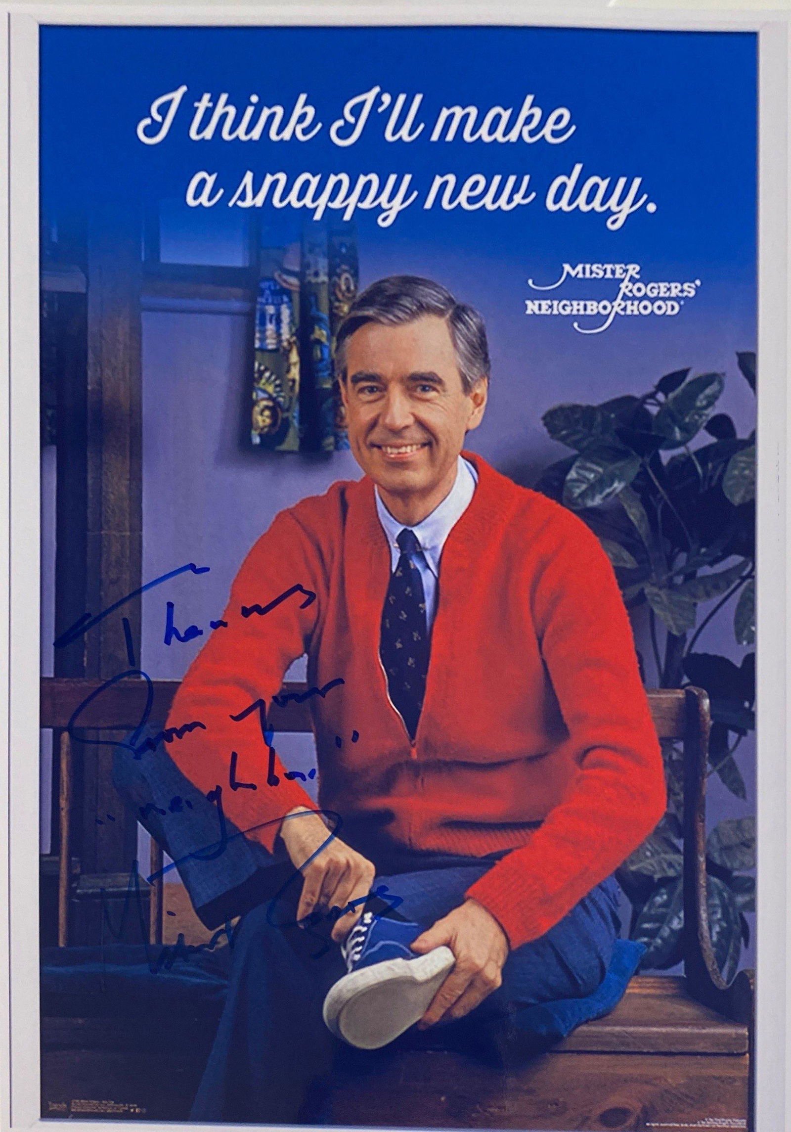 Autograph Signed Fred Rogers Photo (1 of 1)