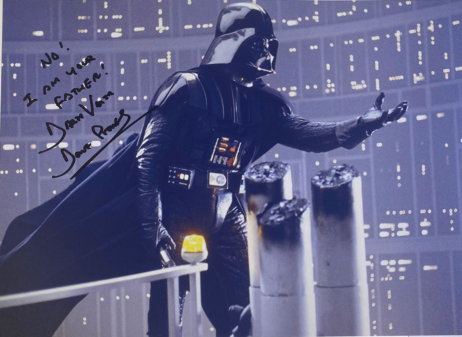 Signed Star Wars Dave Prowse Photo (1 of 1)