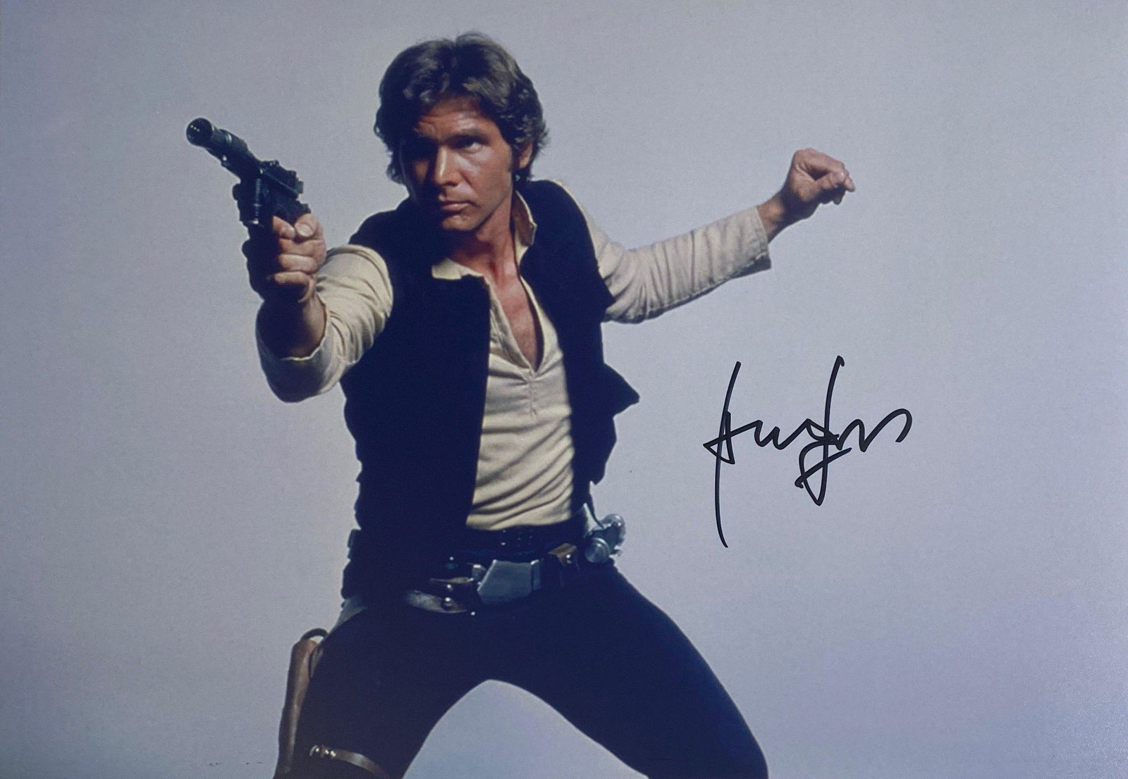 Signed Star Wars Harrison Ford Photo (1 of 1)