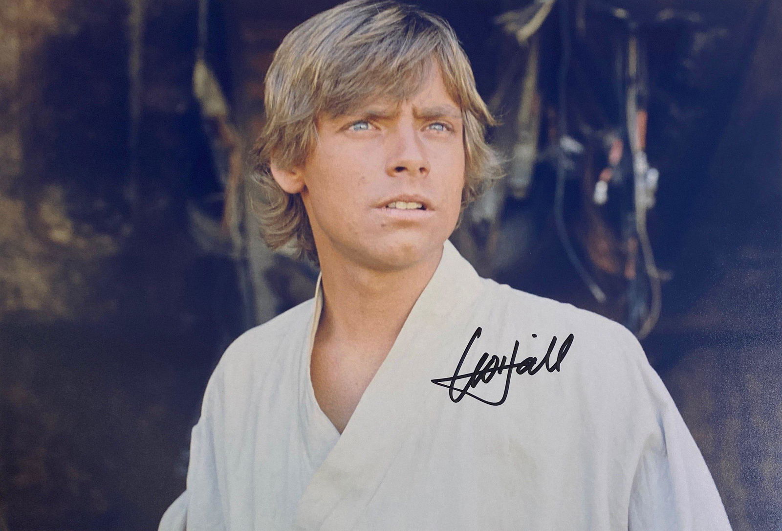 Signed Star Wars Mark Hamill Photo (1 of 1)