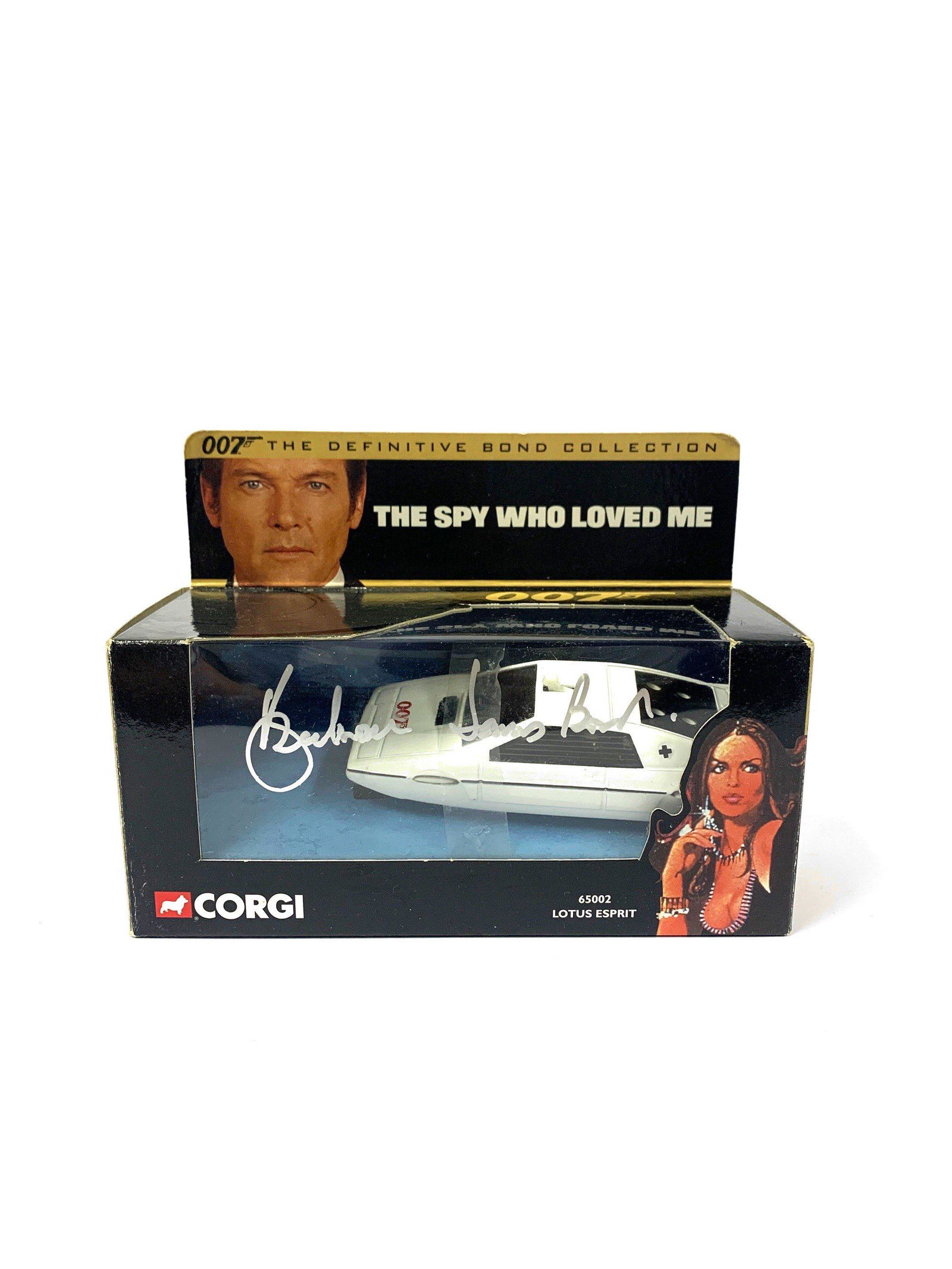 Signed Roger Moore James Bond Toy Car Figure (1 of 2)