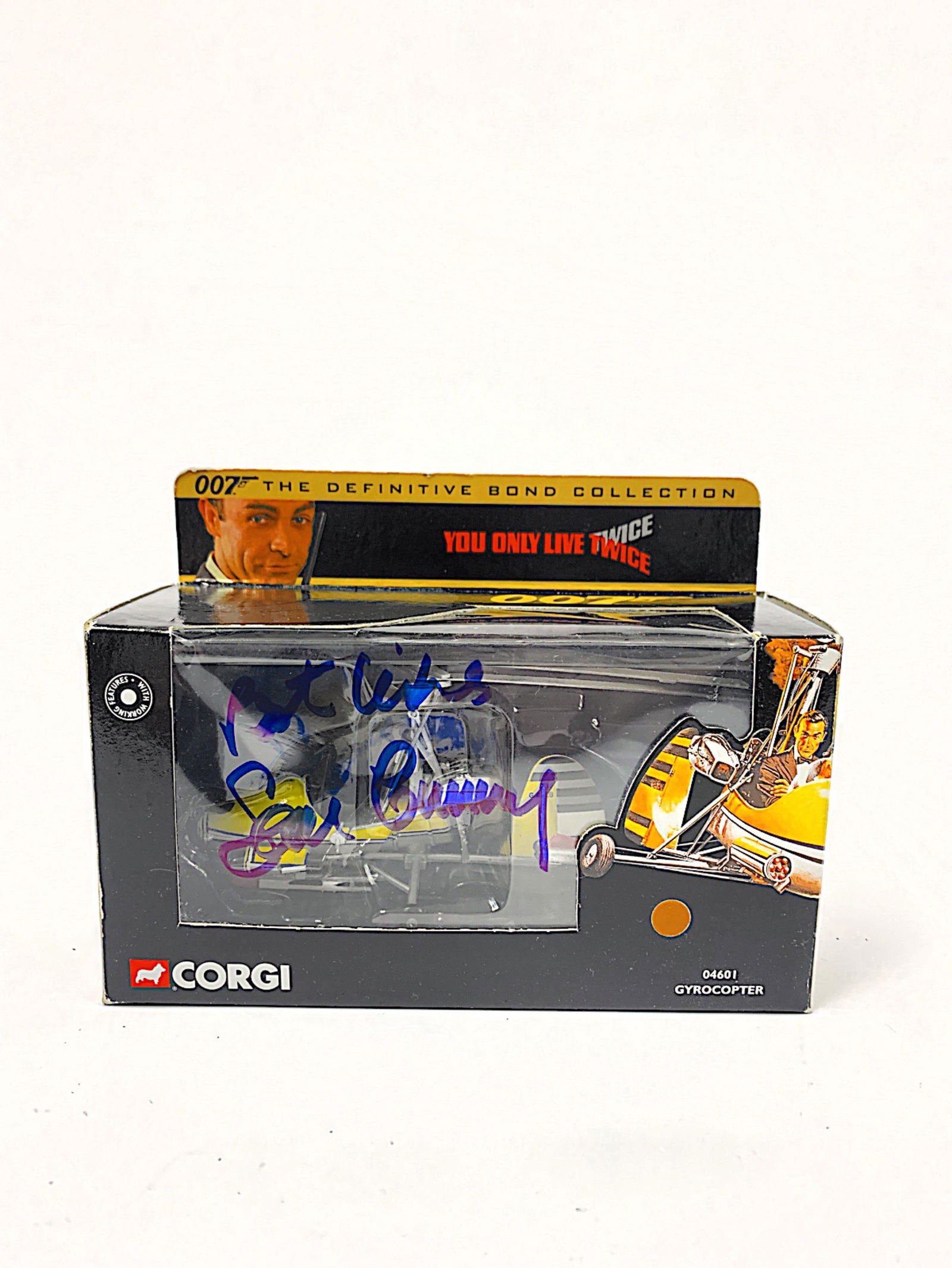 Signed Sean Connery James Bond Toy Car Figure (1 of 2)