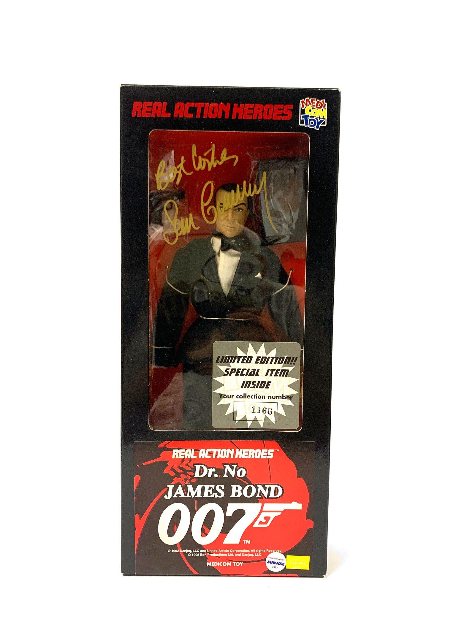 Signed Sean Connery James Bond Figure (1 of 2)