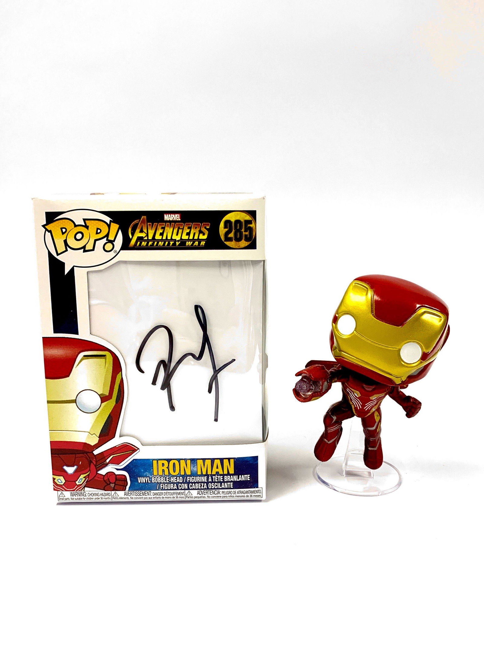 Signed Avengers Robert Downey Jr Funko Pop (1 of 1)