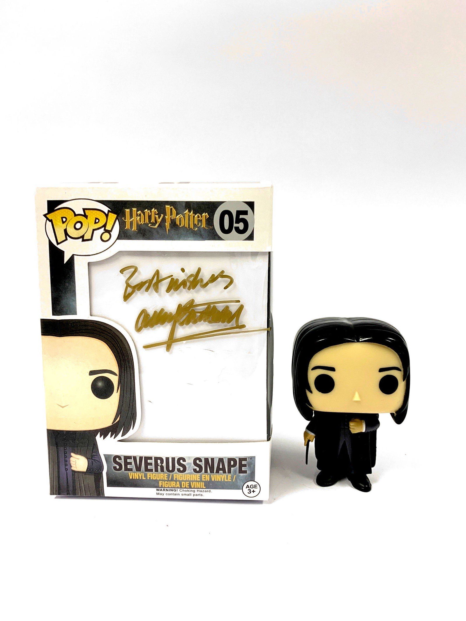 Signed Harry Potter Alan Rickman Funko Pop (1 of 1)