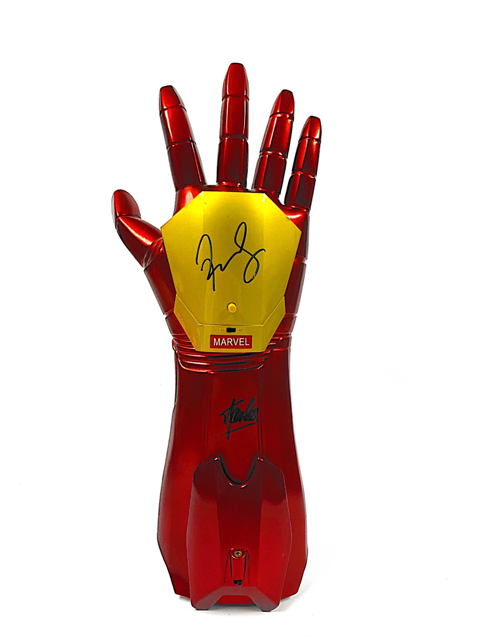 Signed Iron Man Stan Lee Glove (1 of 1)