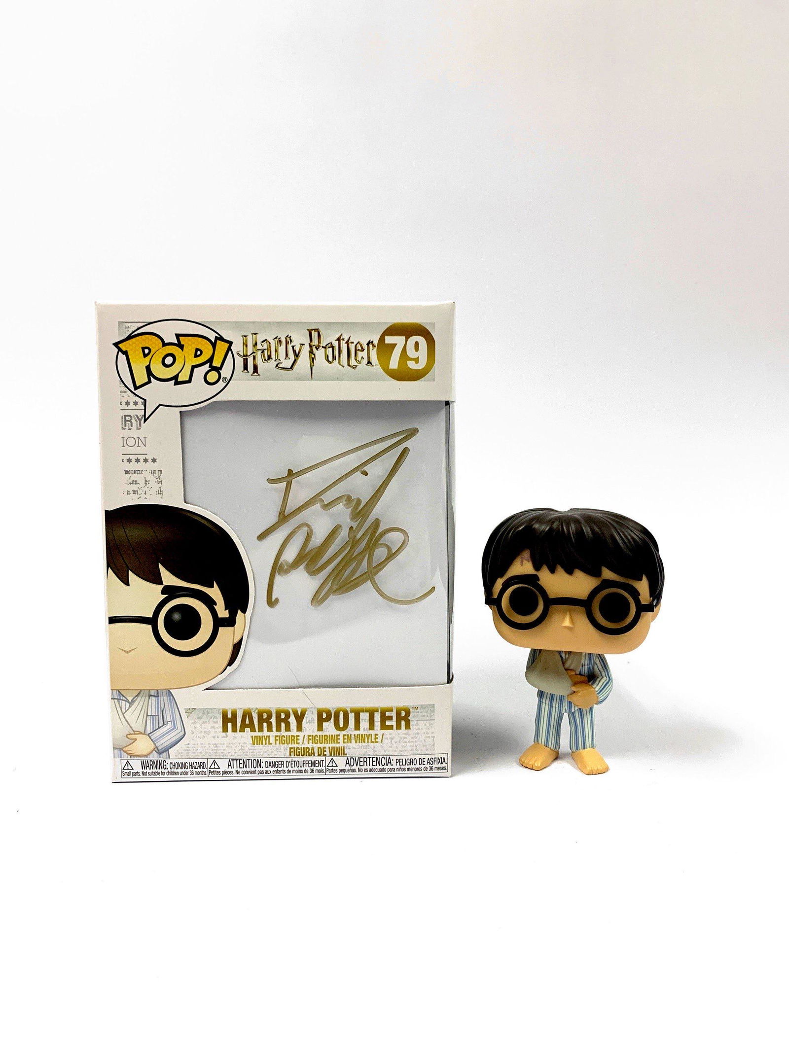 Signed Harry Potter Daniel Radcliffe Funko Pop (1 of 1)
