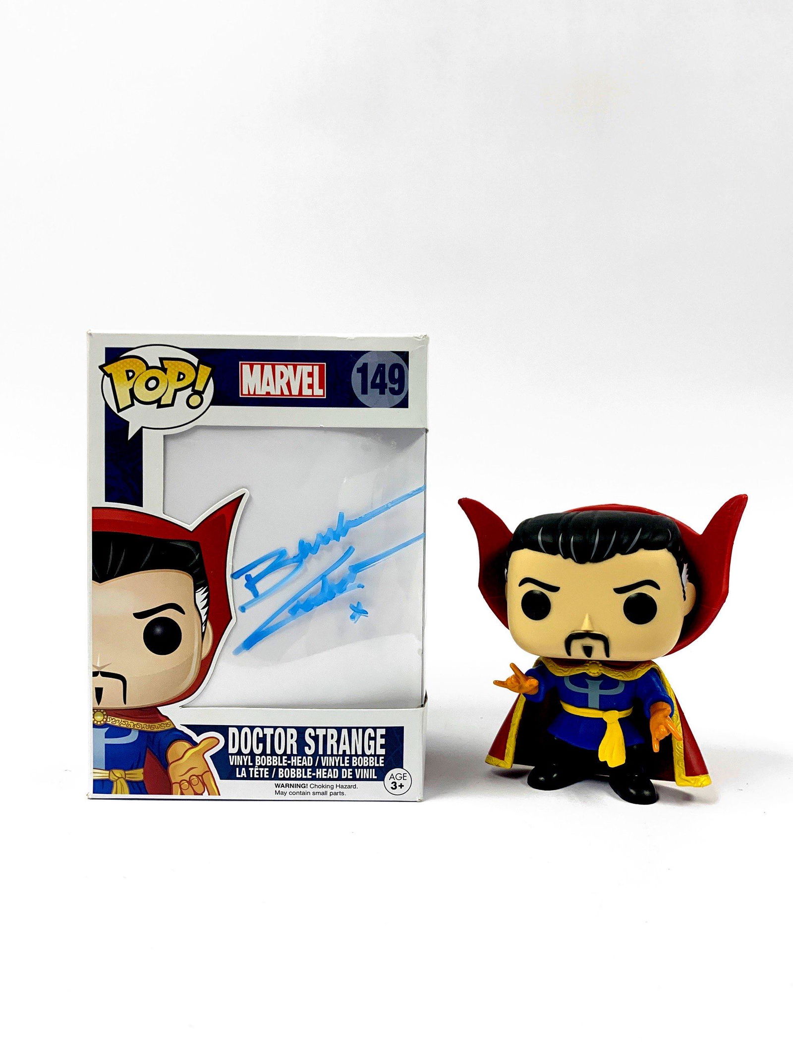 Signed Doctor Strange Benedict Cumberbatch Funko Pop (1 of 1)