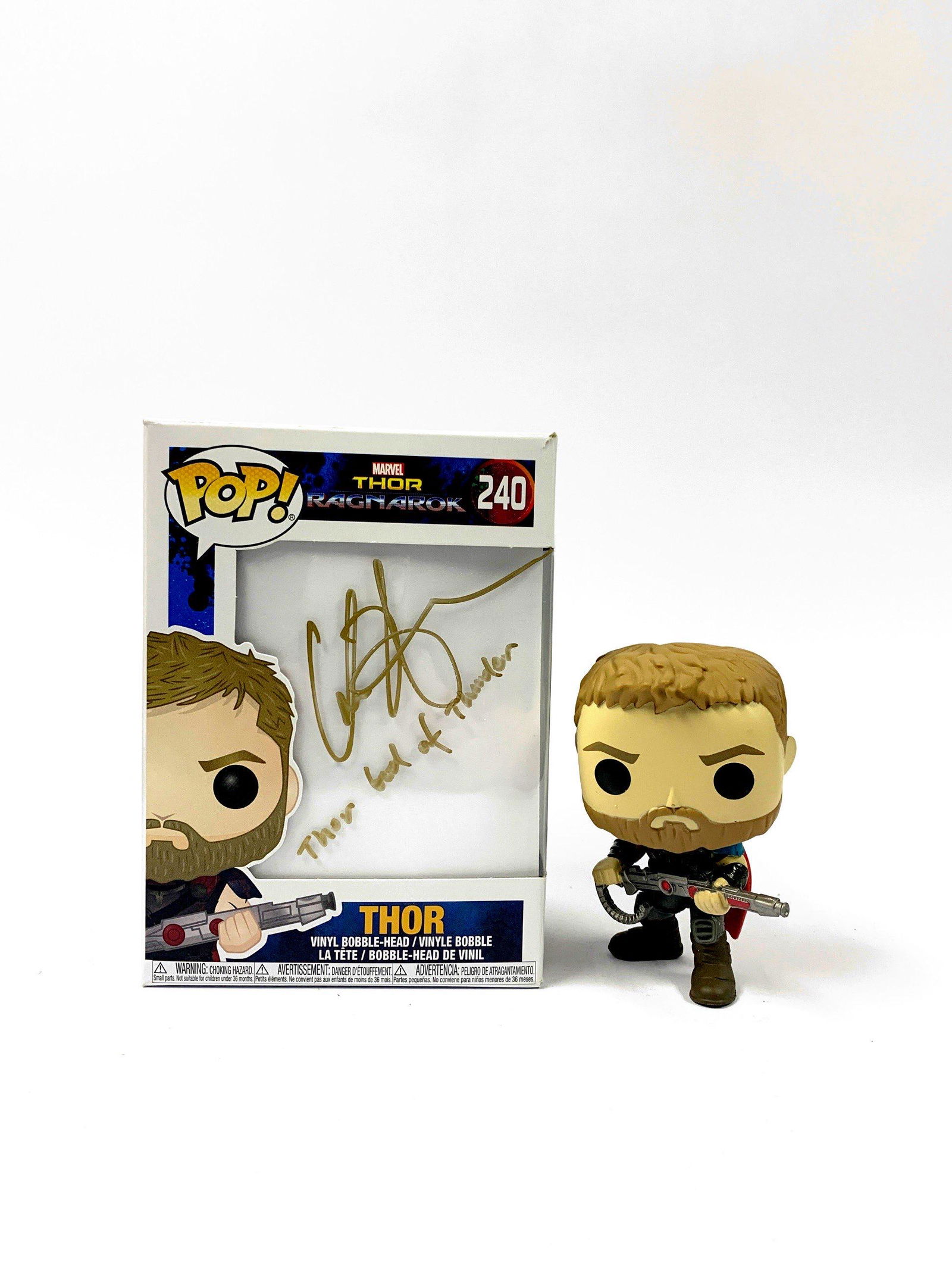 Signed Thor Chris Hemsworth Funko Pop (1 of 1)