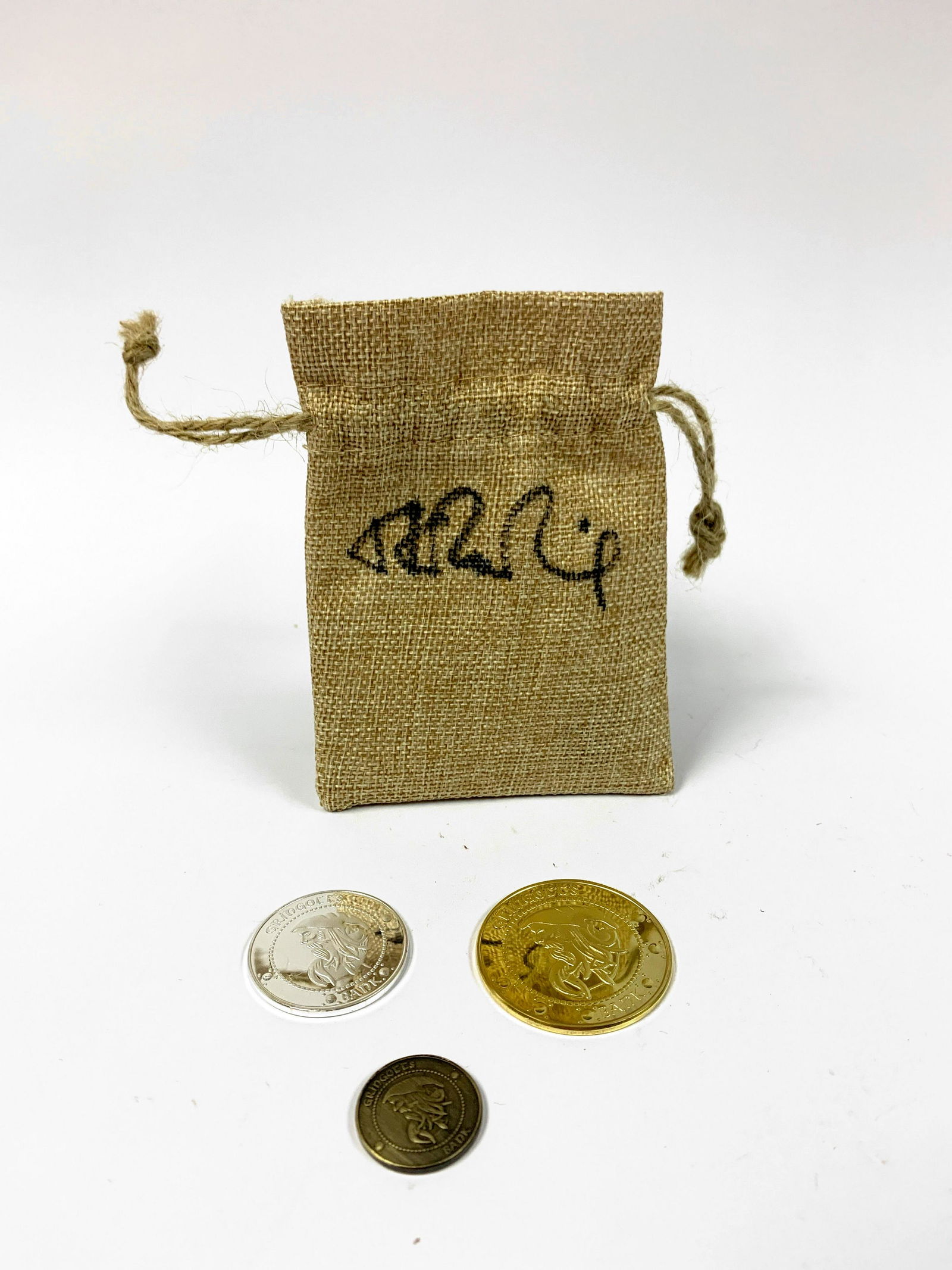 Signed Harry Potter Coins Set JK Rowling (1 of 2)