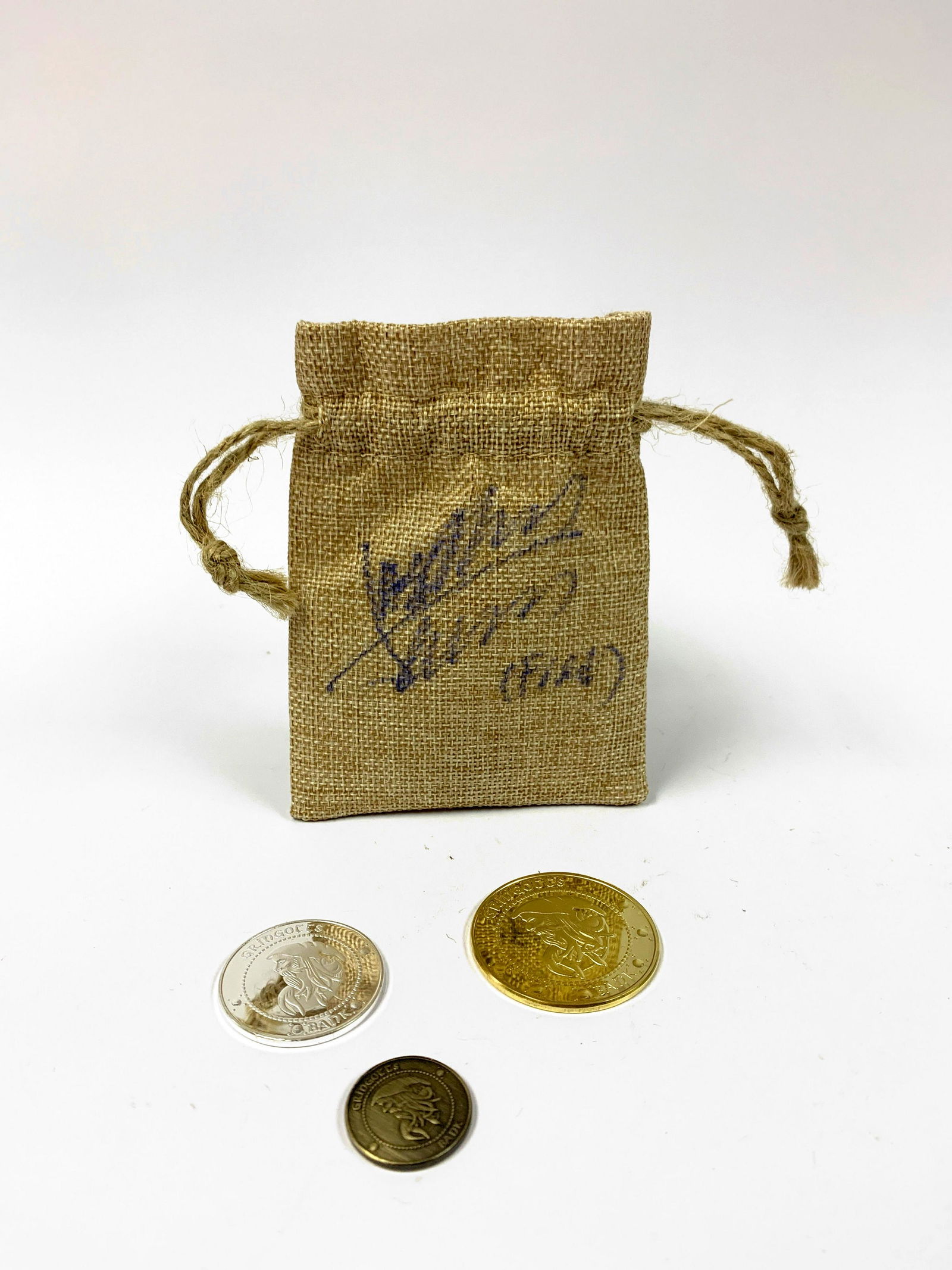 Signed Harry Potter Coins Set James Phelps (1 of 2)