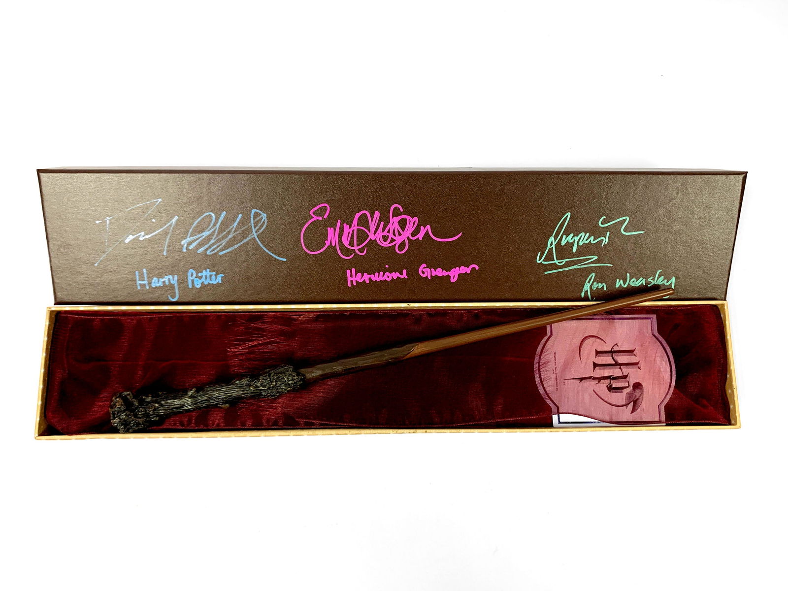 Signed Harry Potter Daniel Radcliffe Wand (1 of 1)