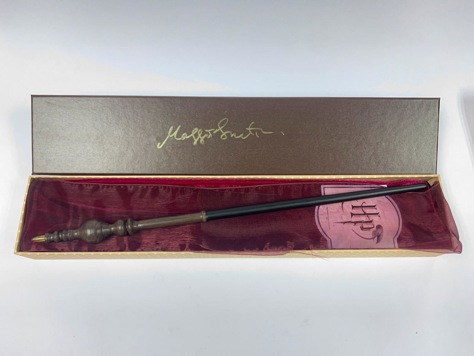 Signed Harry Potter Maggie Smith Wand (1 of 1)