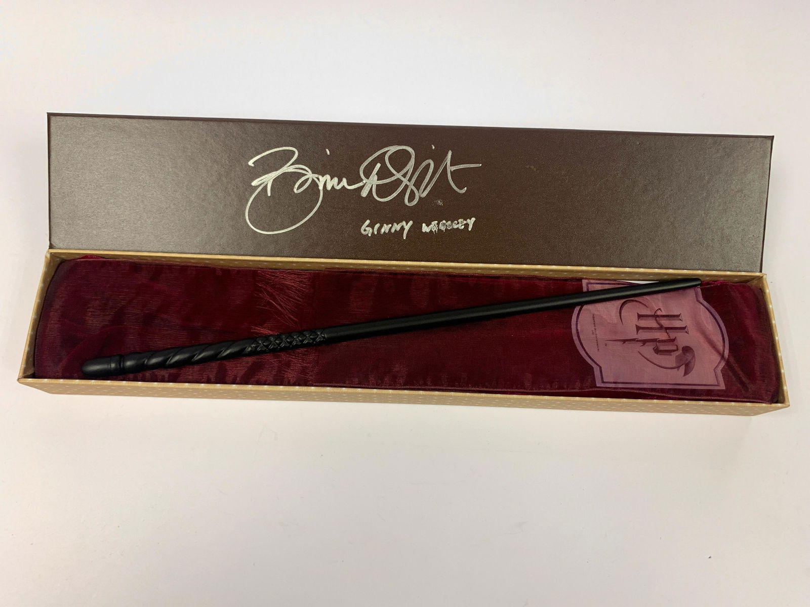 Signed Harry Potter Bonnie Wright Wand (1 of 1)
