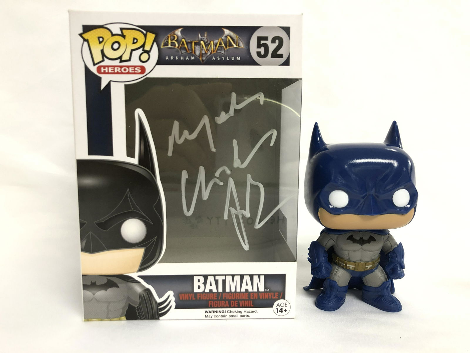 Signed Batman Christain Bale Funko Pop (1 of 1)